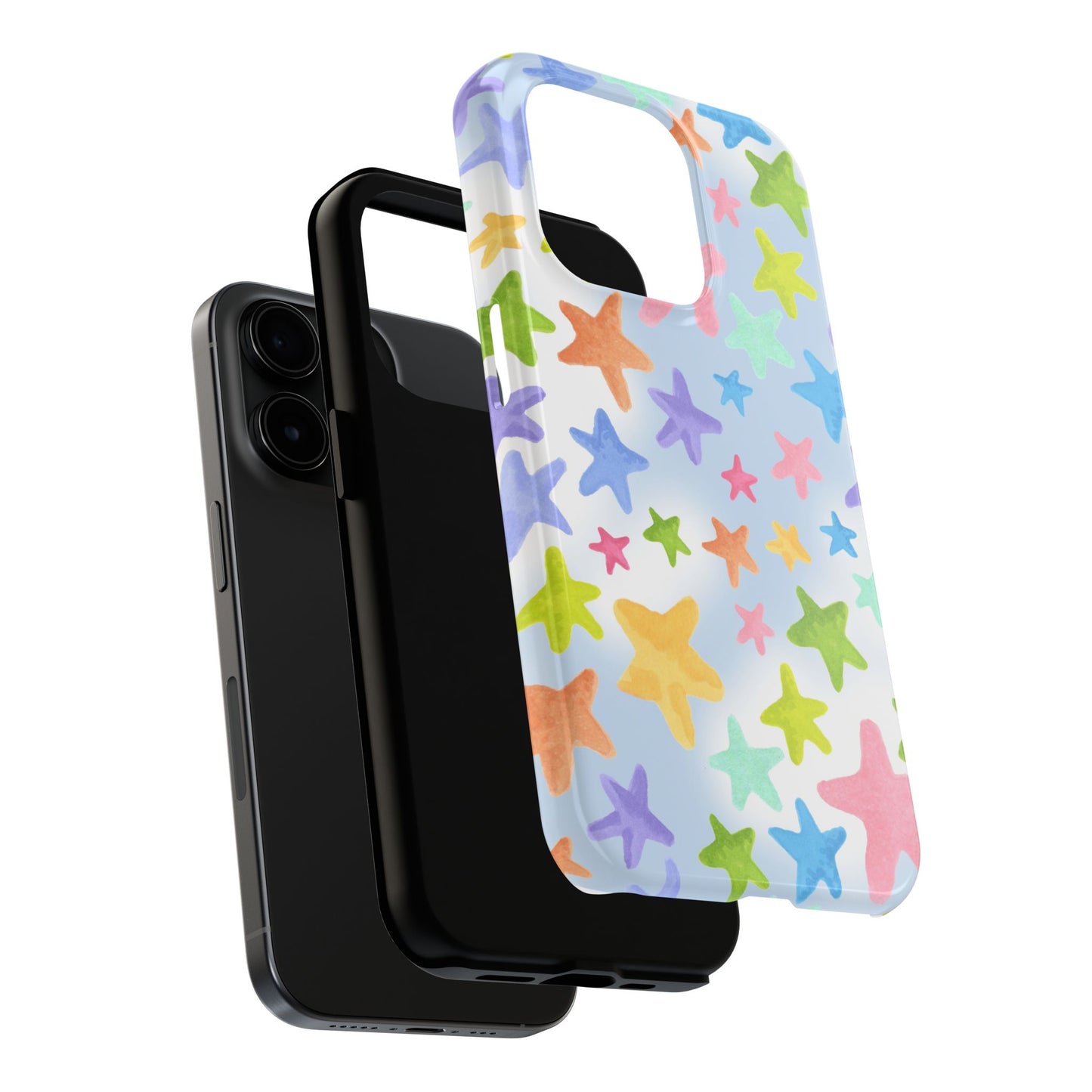 Happy Stars Blue Sky Phone Case