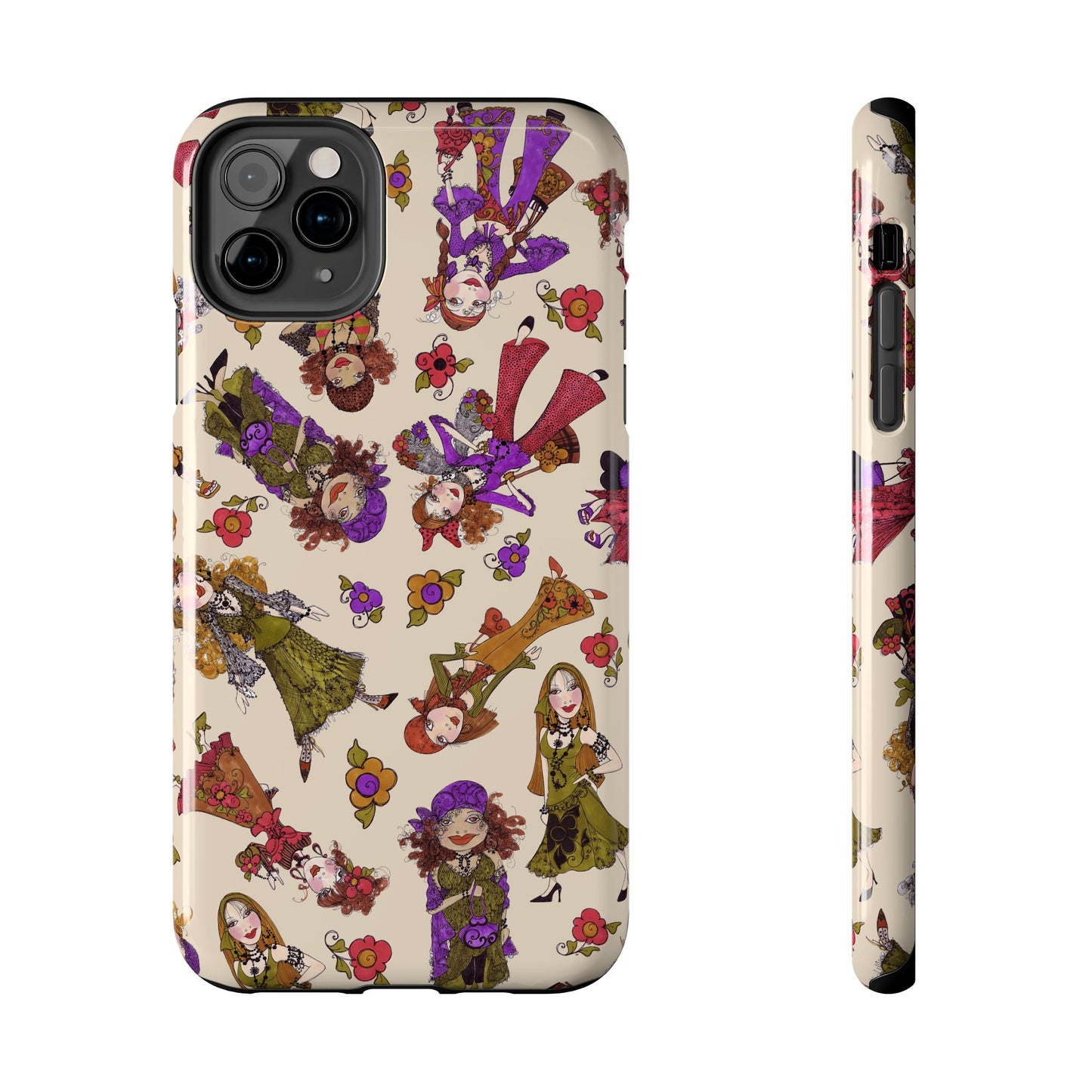 Tossed Gypsies Muslin Phone Case