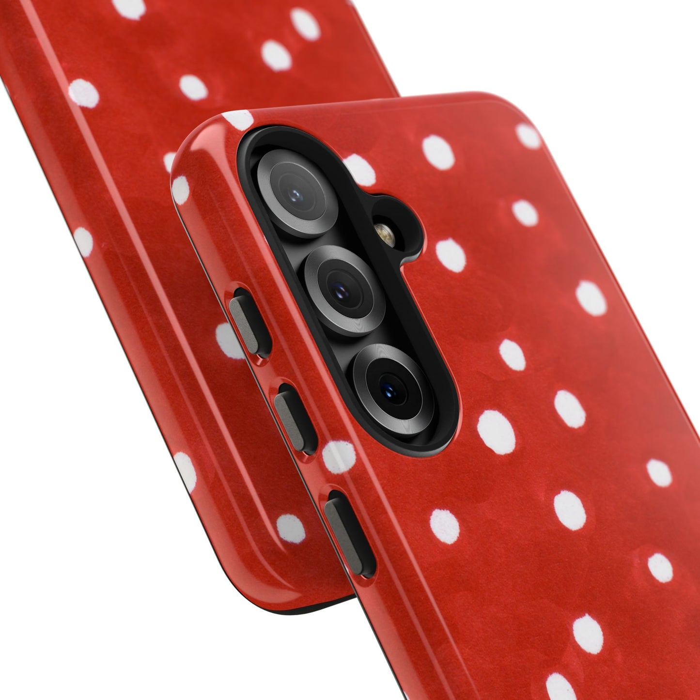 Dots Red Phone Case