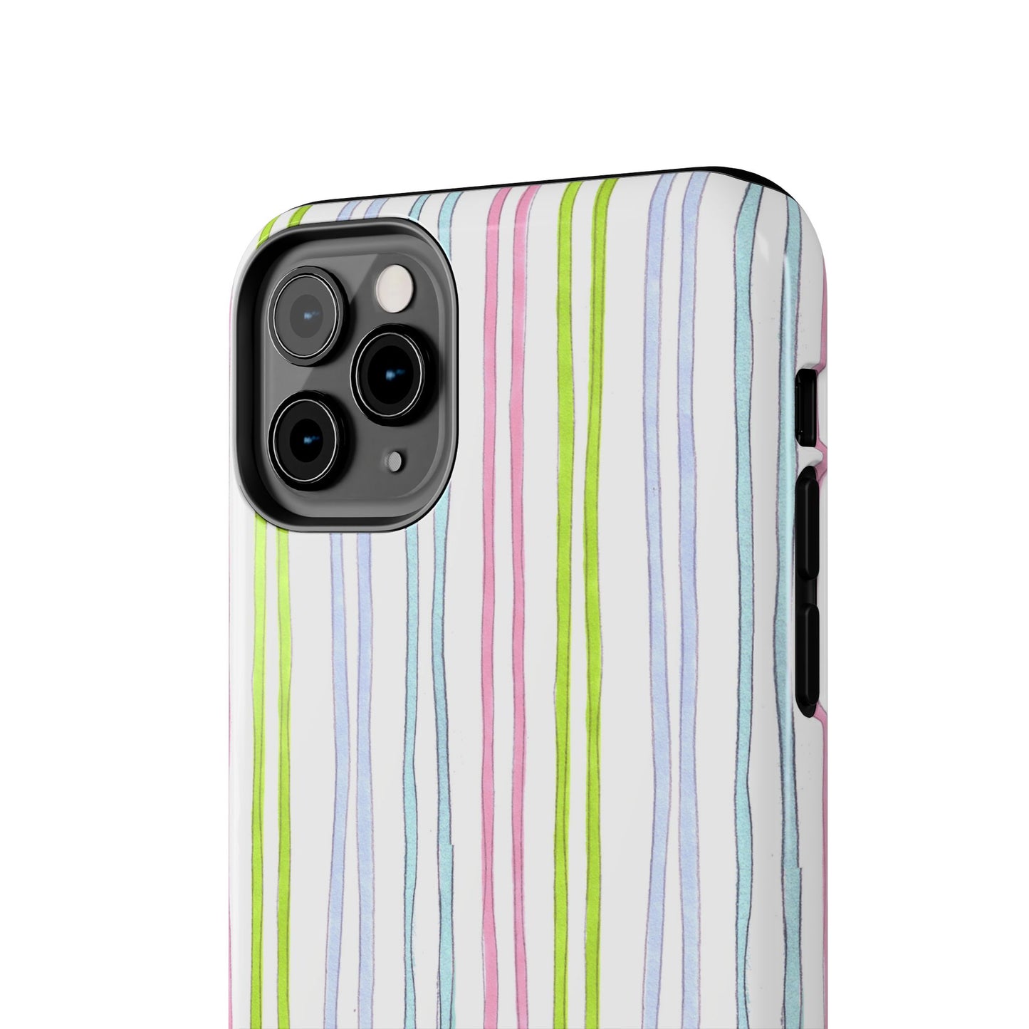 Belle Stripe White Phone Case