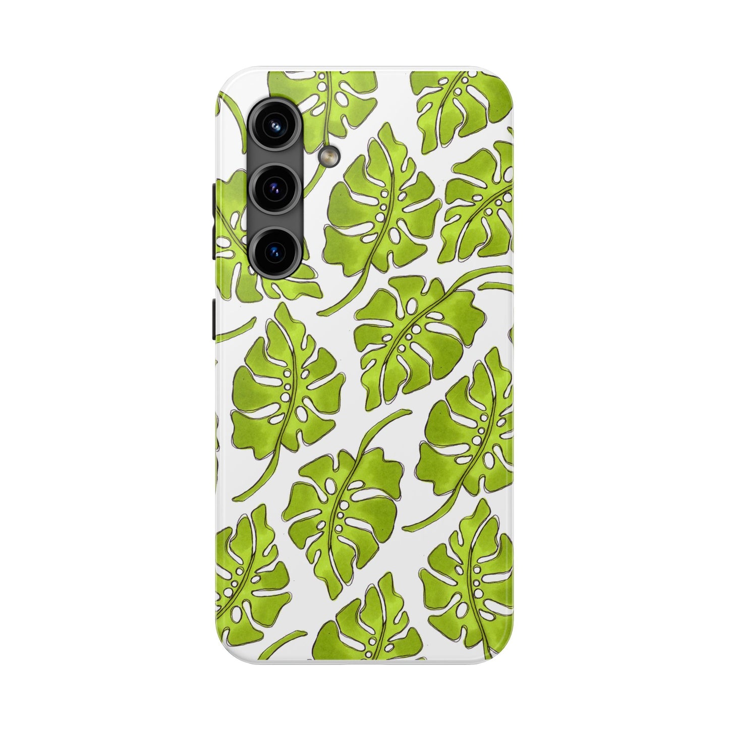 Big Leaf White Phone Case
