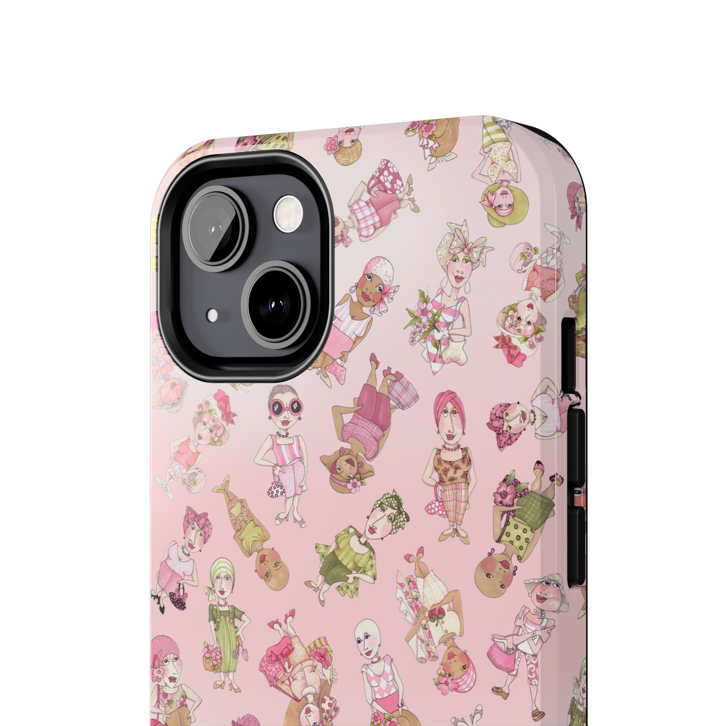 Tossed Ladies Pink Phone Case
