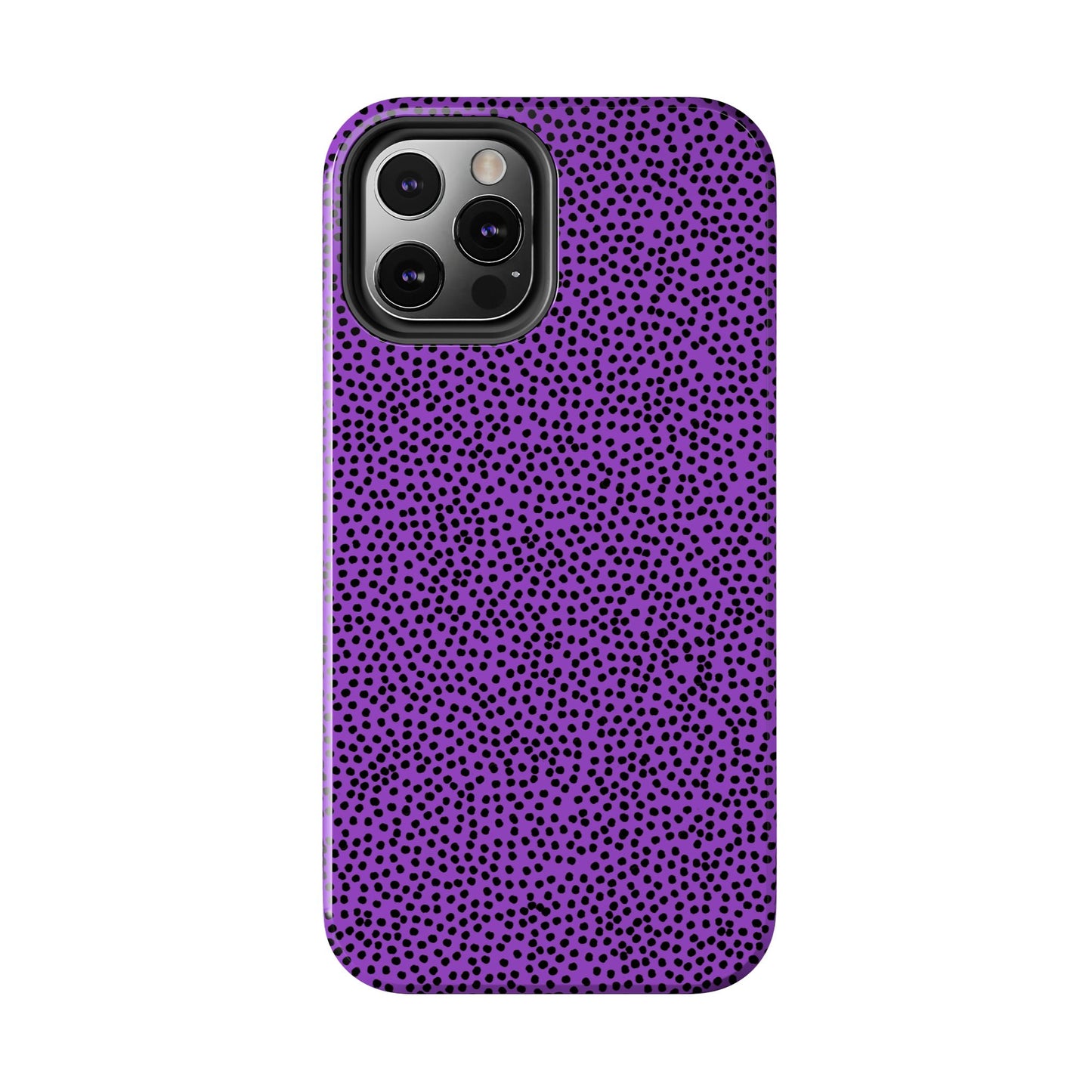 Gypsy Dots Purple / Black Phone Case