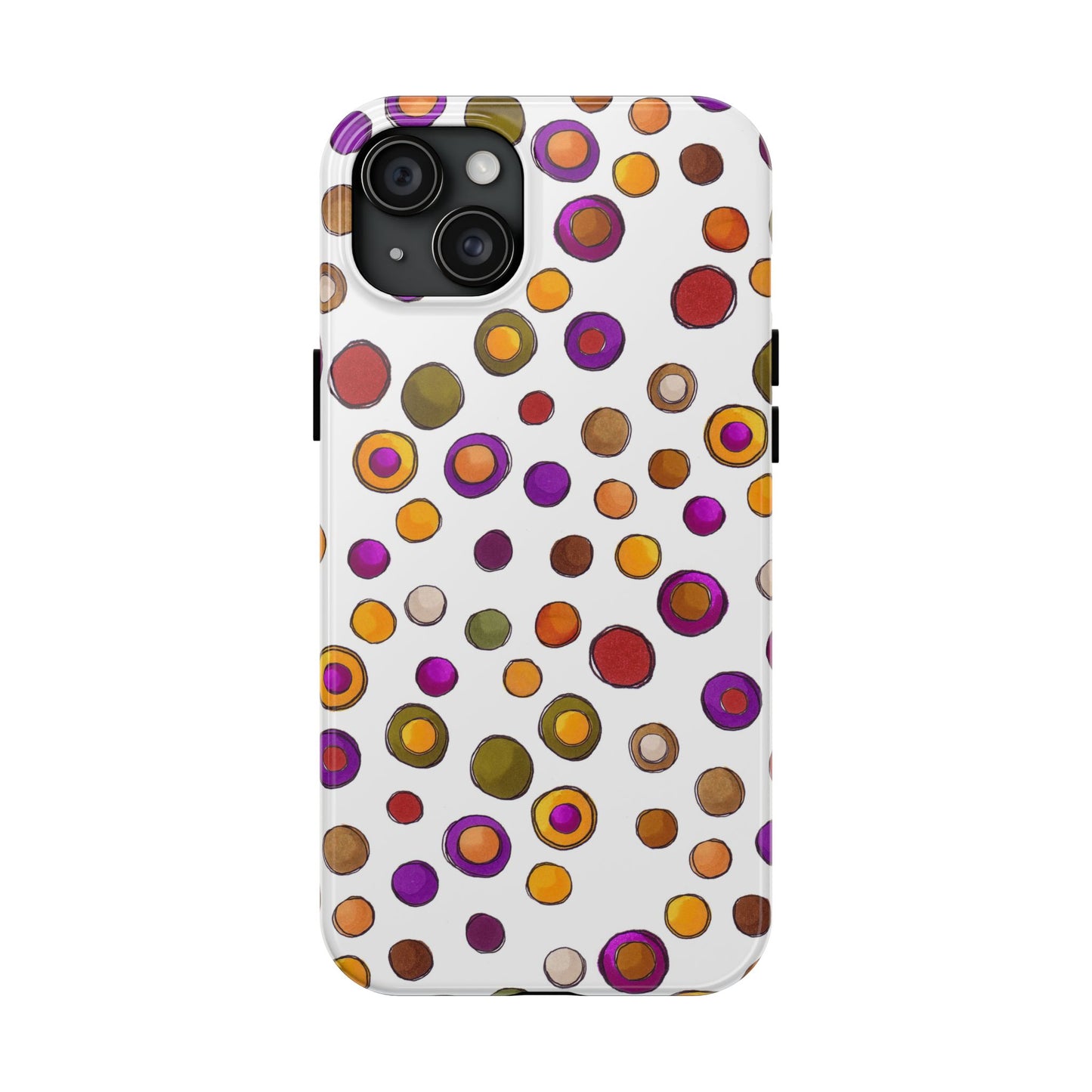 Sesame Dot White Phone Case