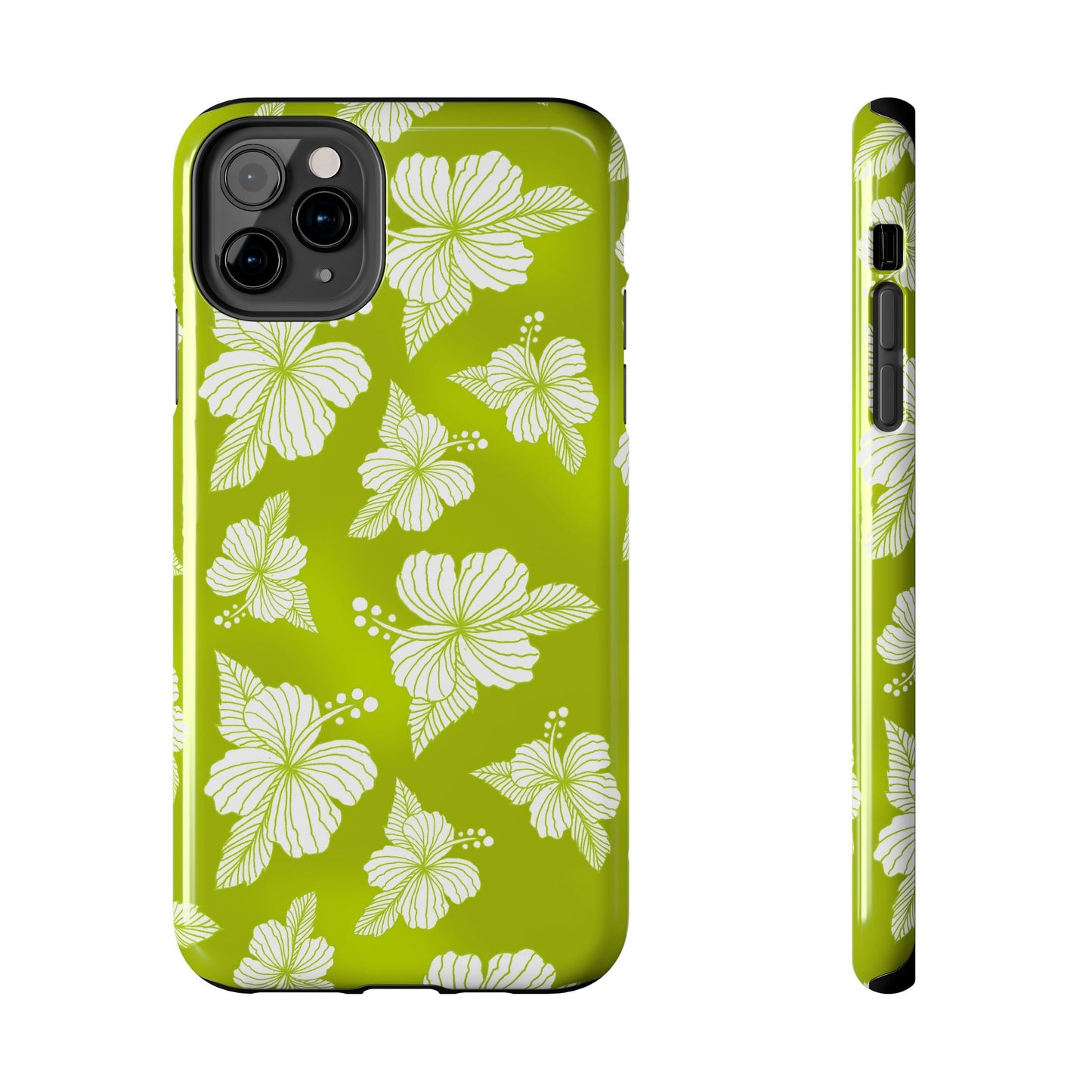 Hibiscus Green Phone Case