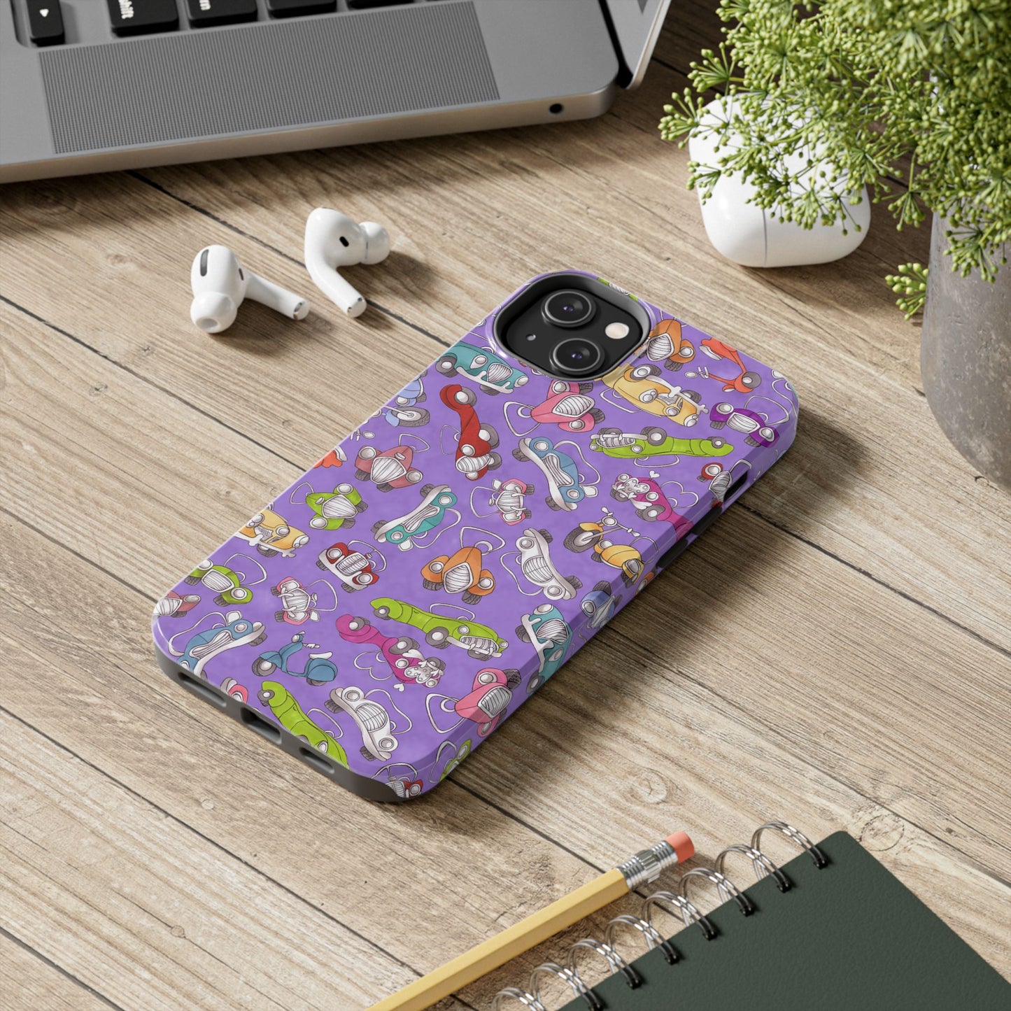 Pile Up Purple Phone Case
