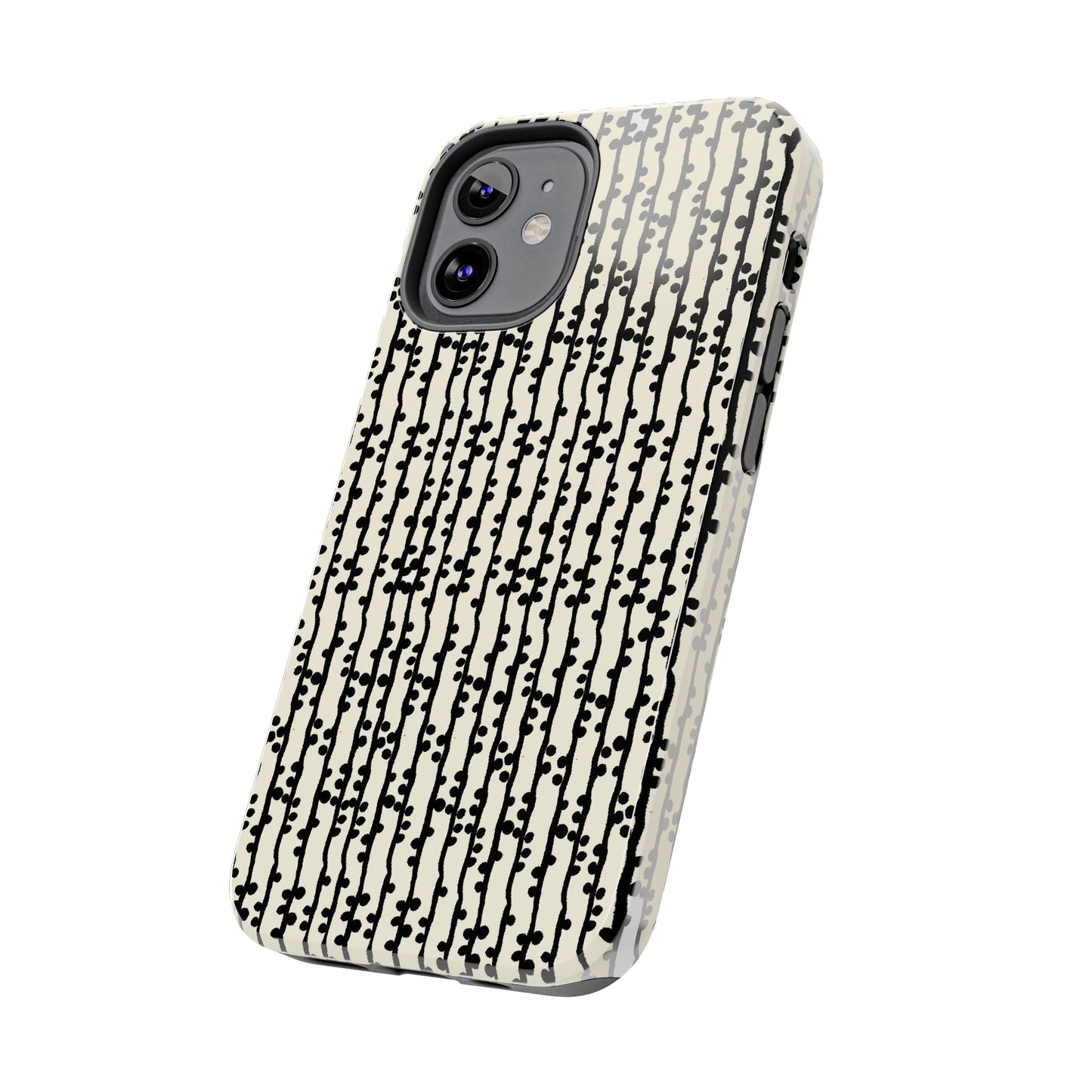 Loopy Stripe Bone Phone Case