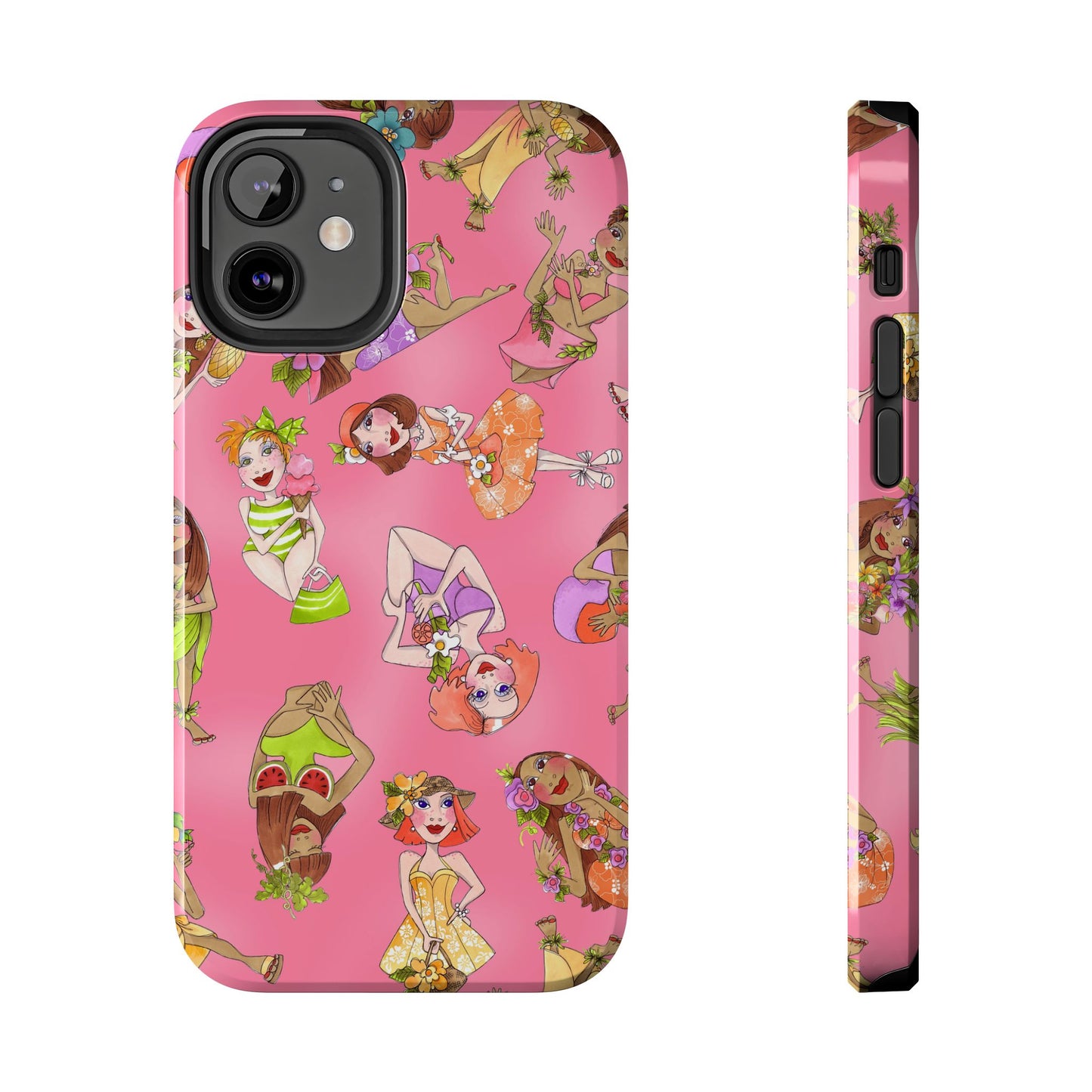 Island Toss Pink Phone Case