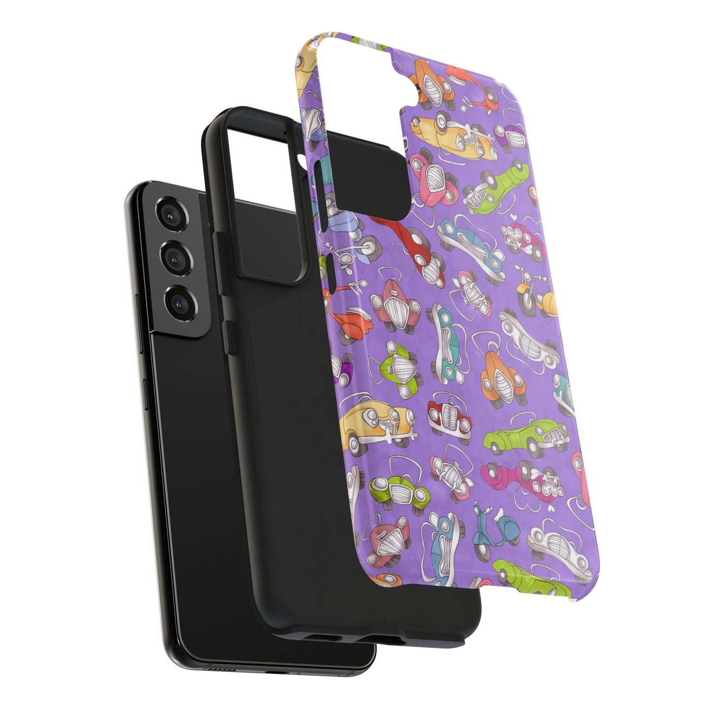 Pile Up Purple Phone Case