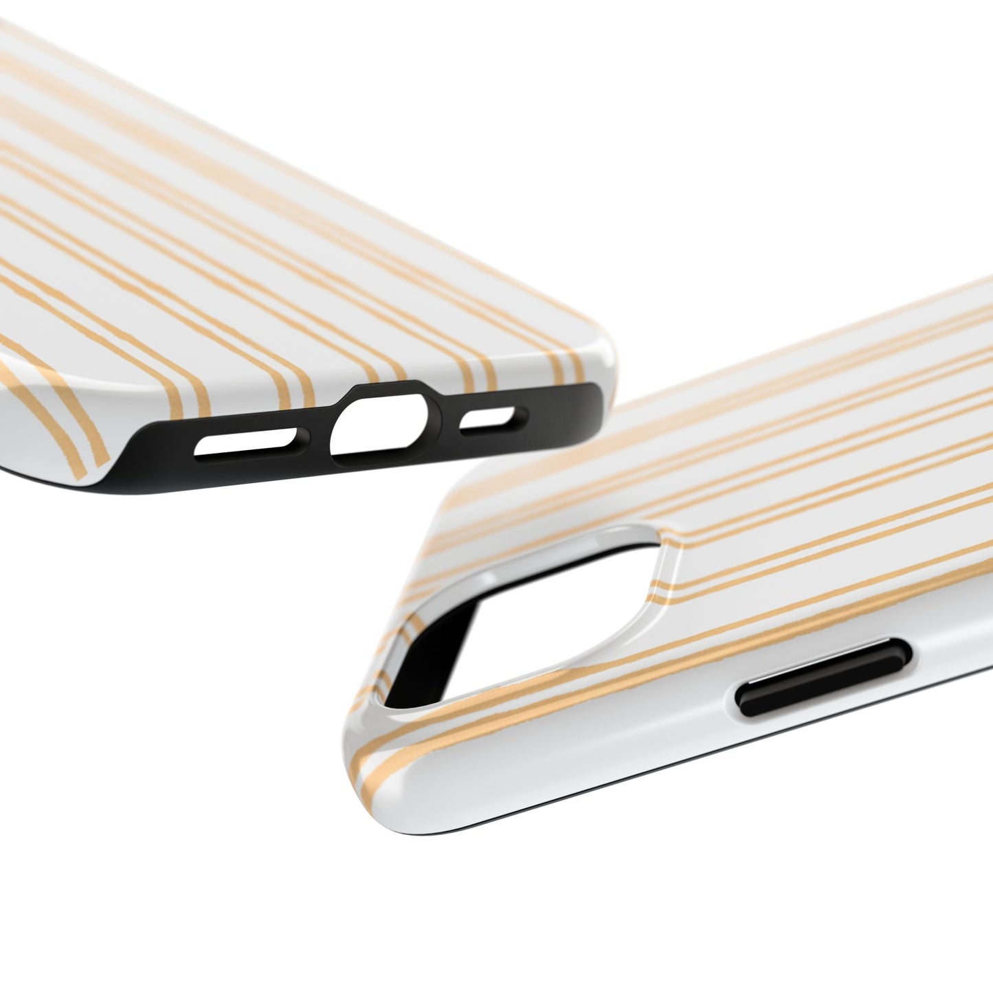 Double Stripe Yellow Phone Case