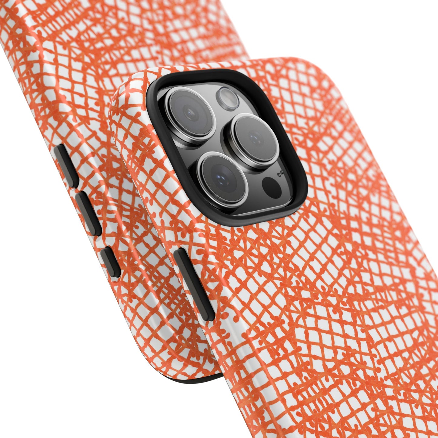 Random Waffle Orange Phone Case