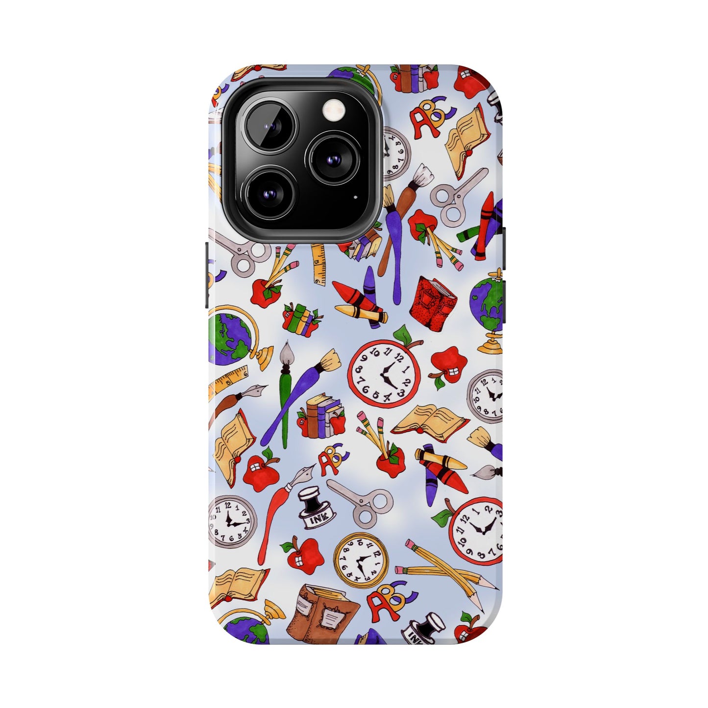 School Stuff Blue Sky Phone Case