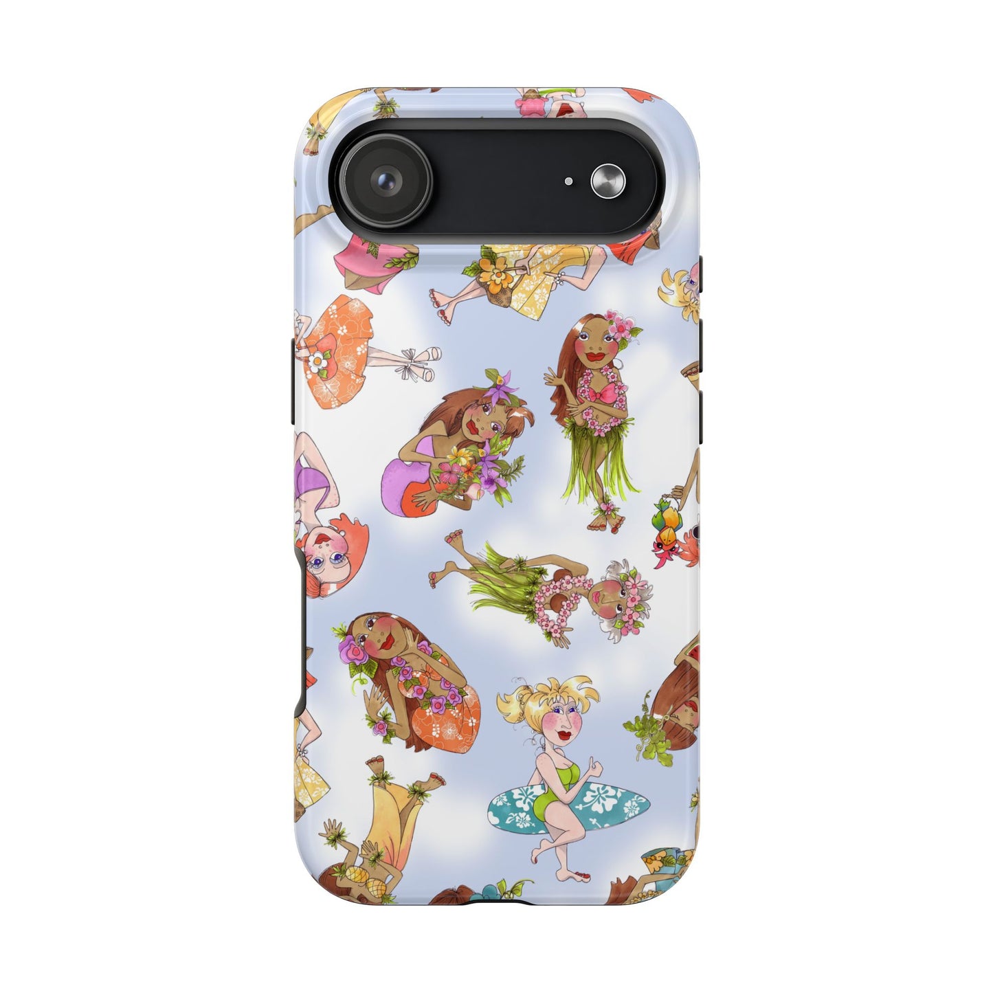 Island Toss Blue Sky Phone Case