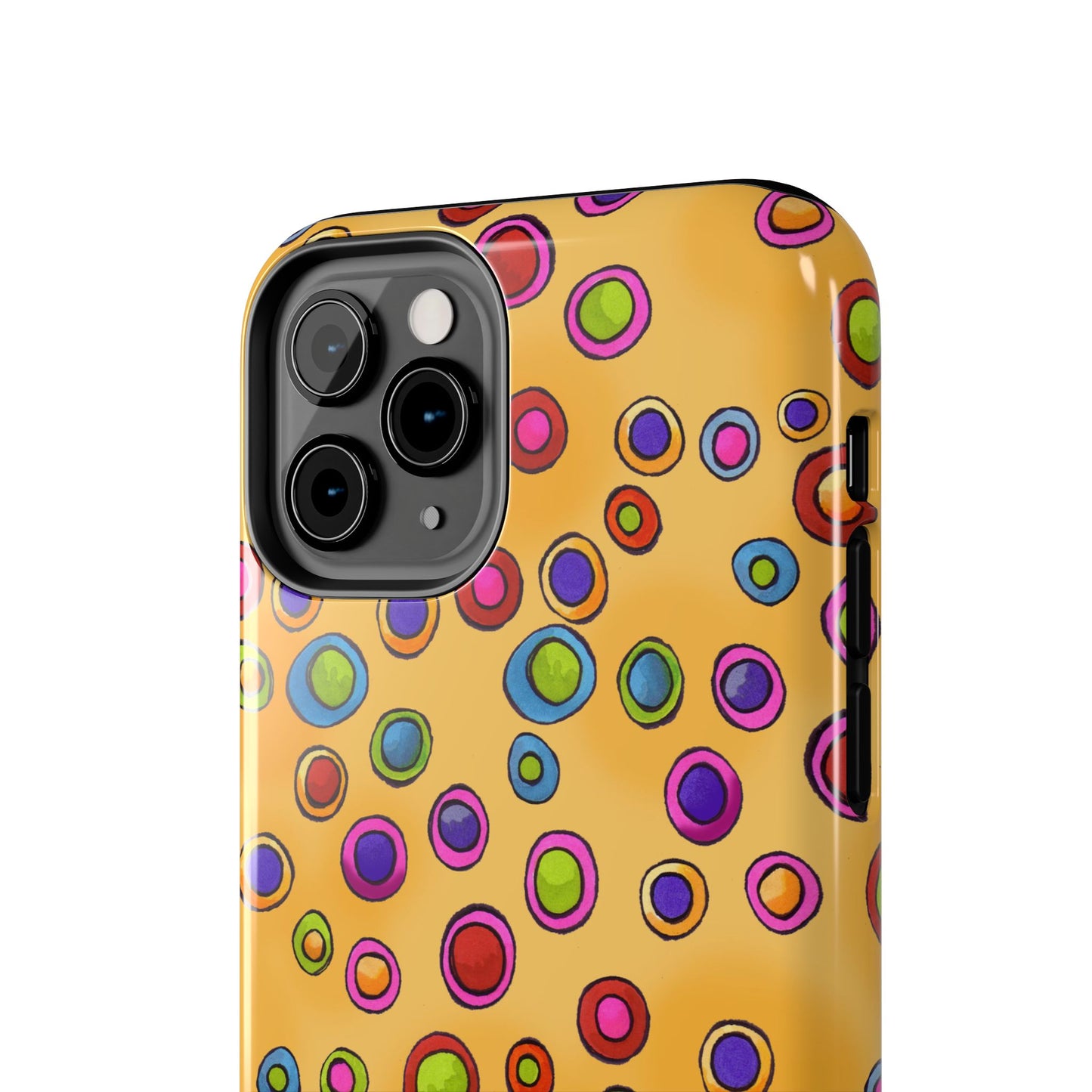 Dopey Dots Yellow Phone Case