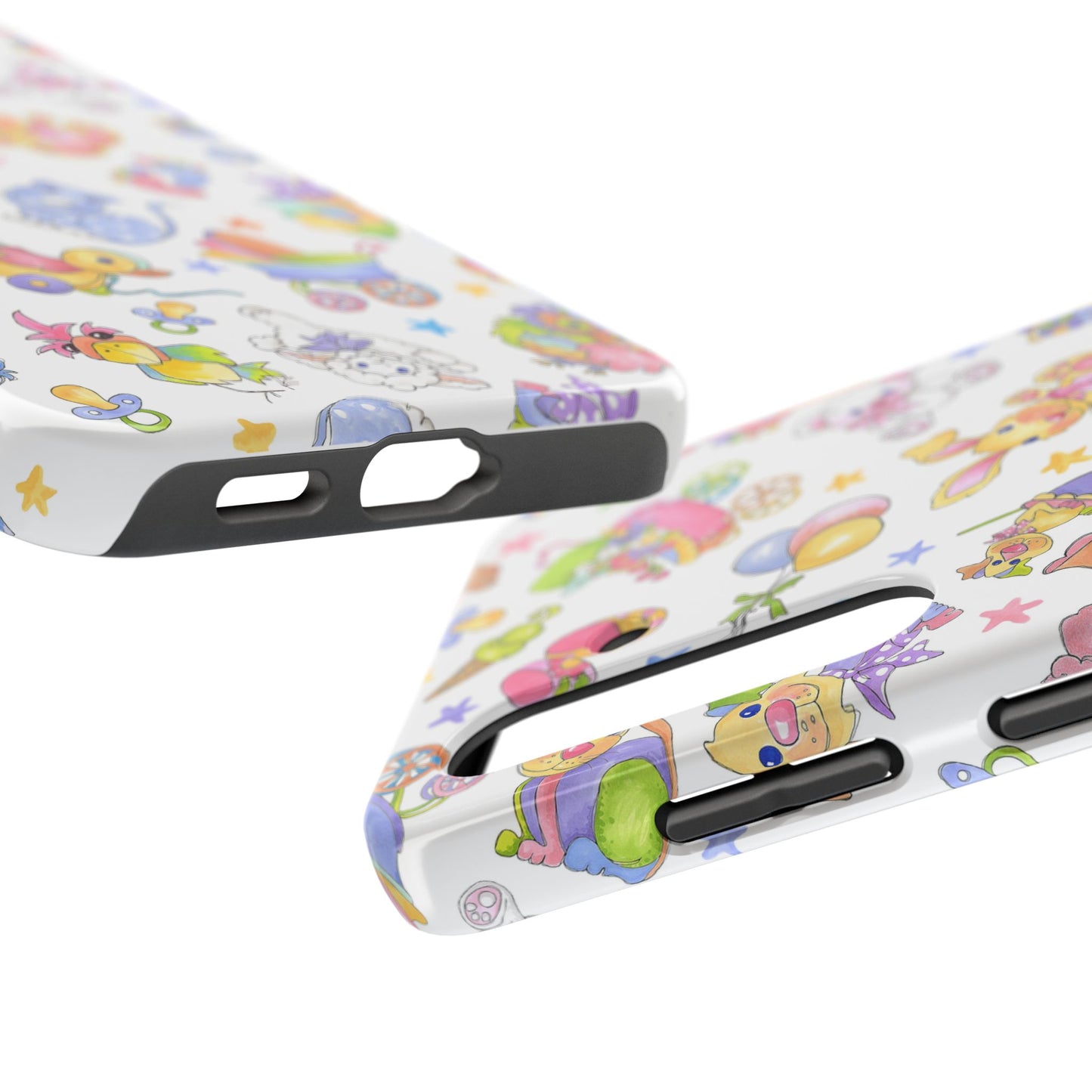 Busy Baby White Phone Case