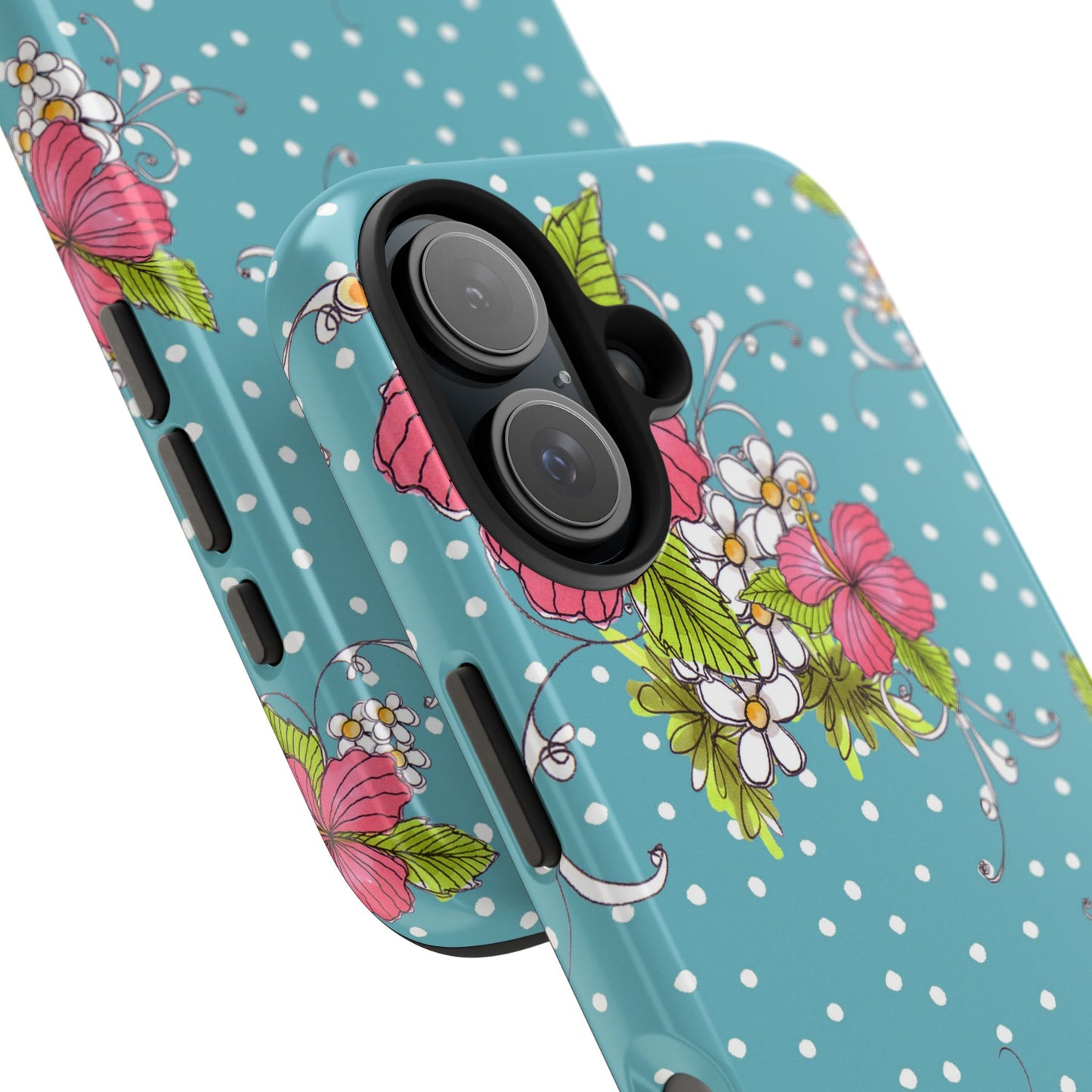 Lady Luau Turquoise Phone Case