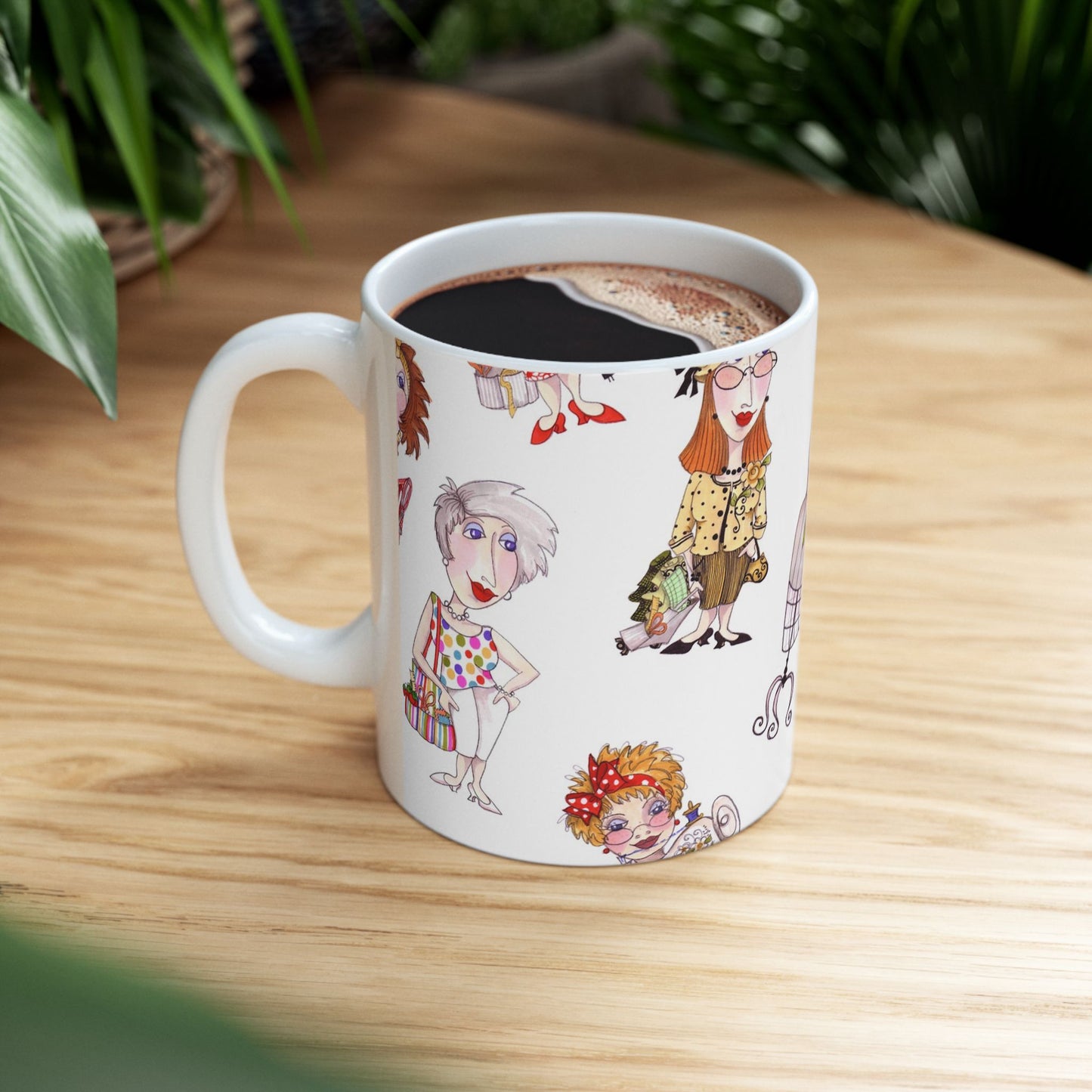 Sewphisticates White Cup