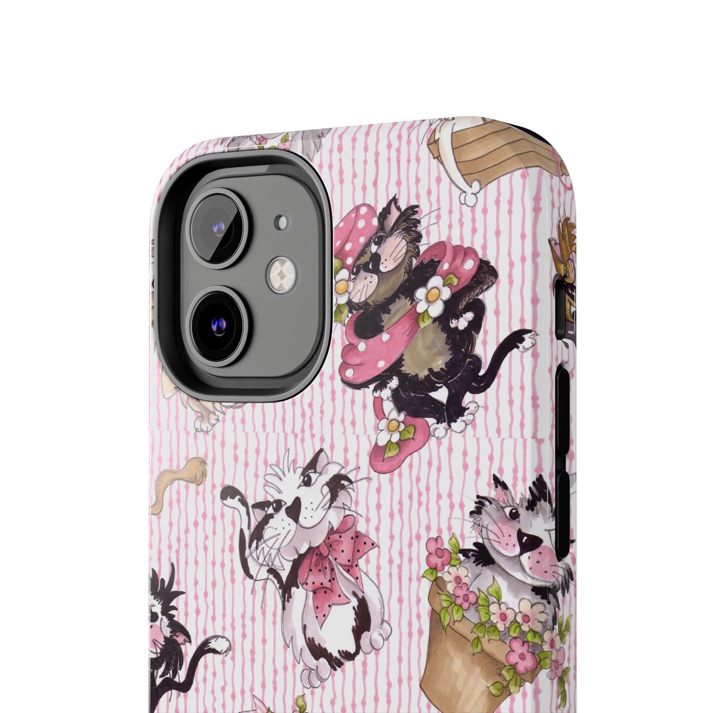 Fancy Cats Pink Phone Case