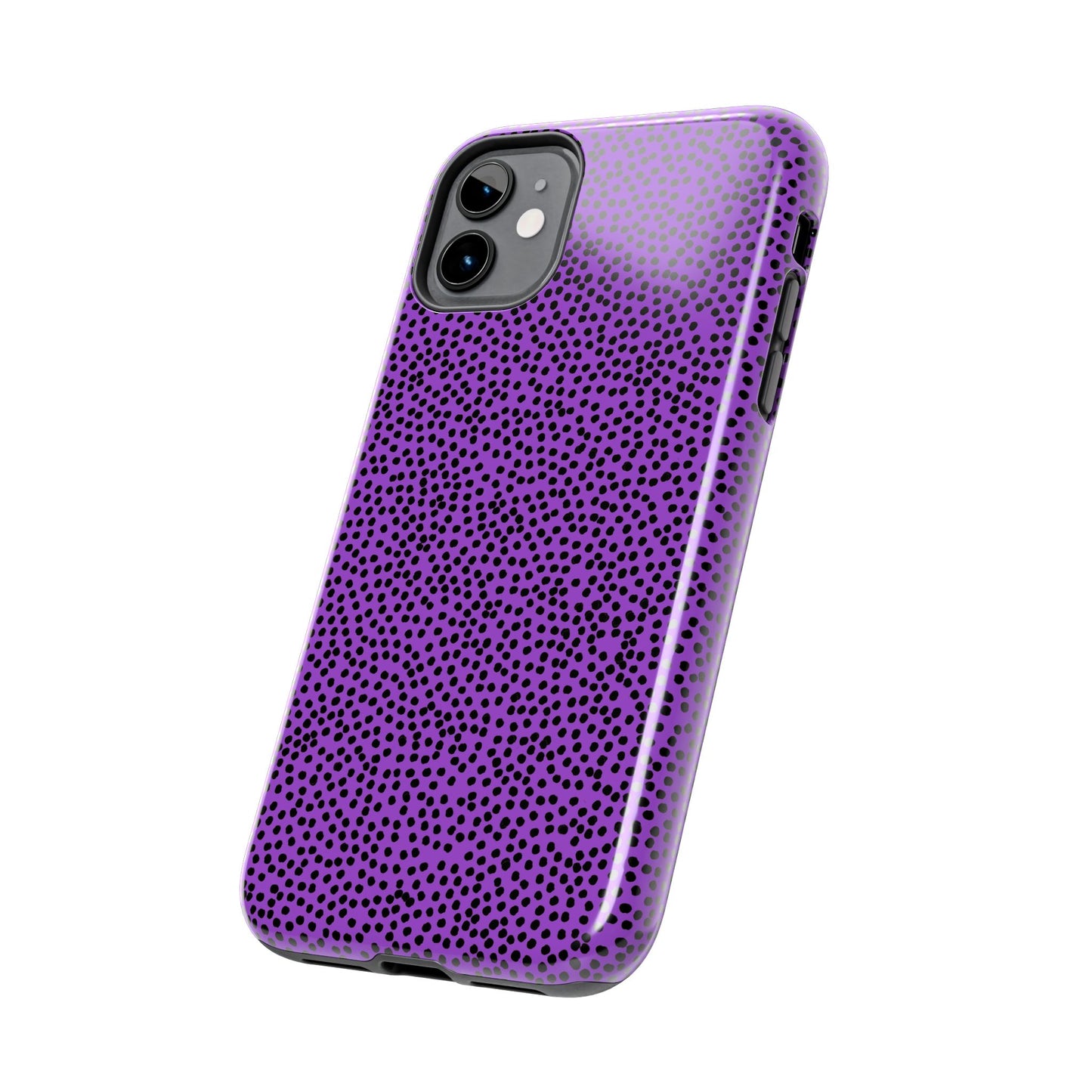 Gypsy Dots Purple / Black Phone Case
