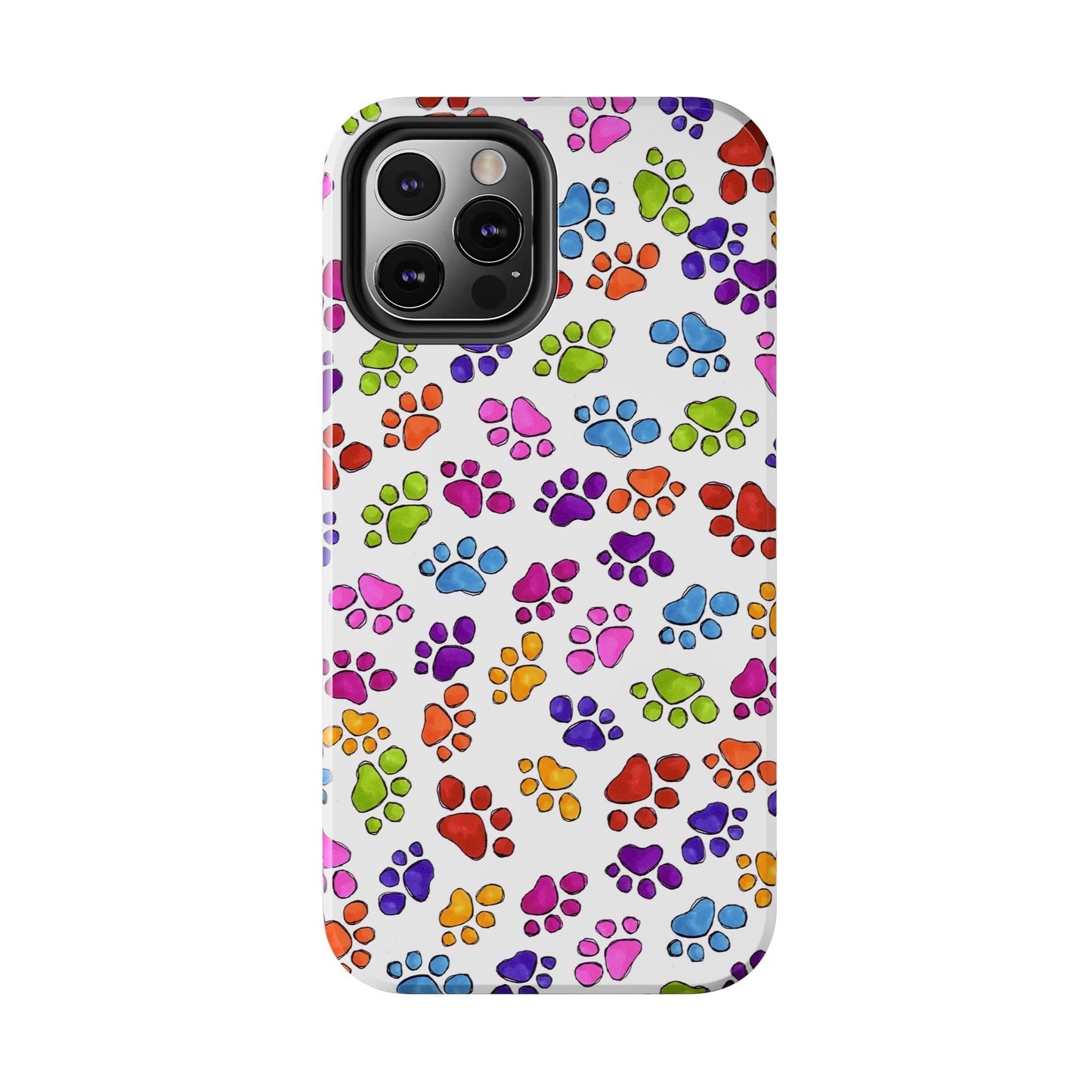 Fancy Paws White Phone Case