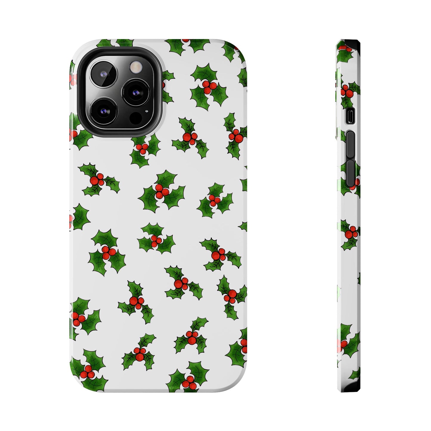 Lotsa Holly White Phone Case