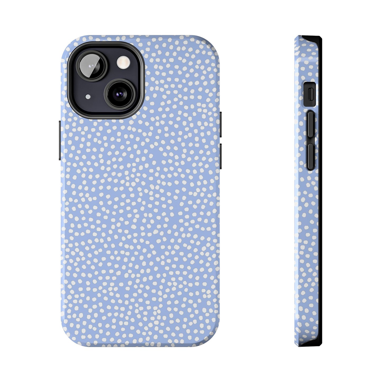 Bitty Dots Blue / White Phone Case