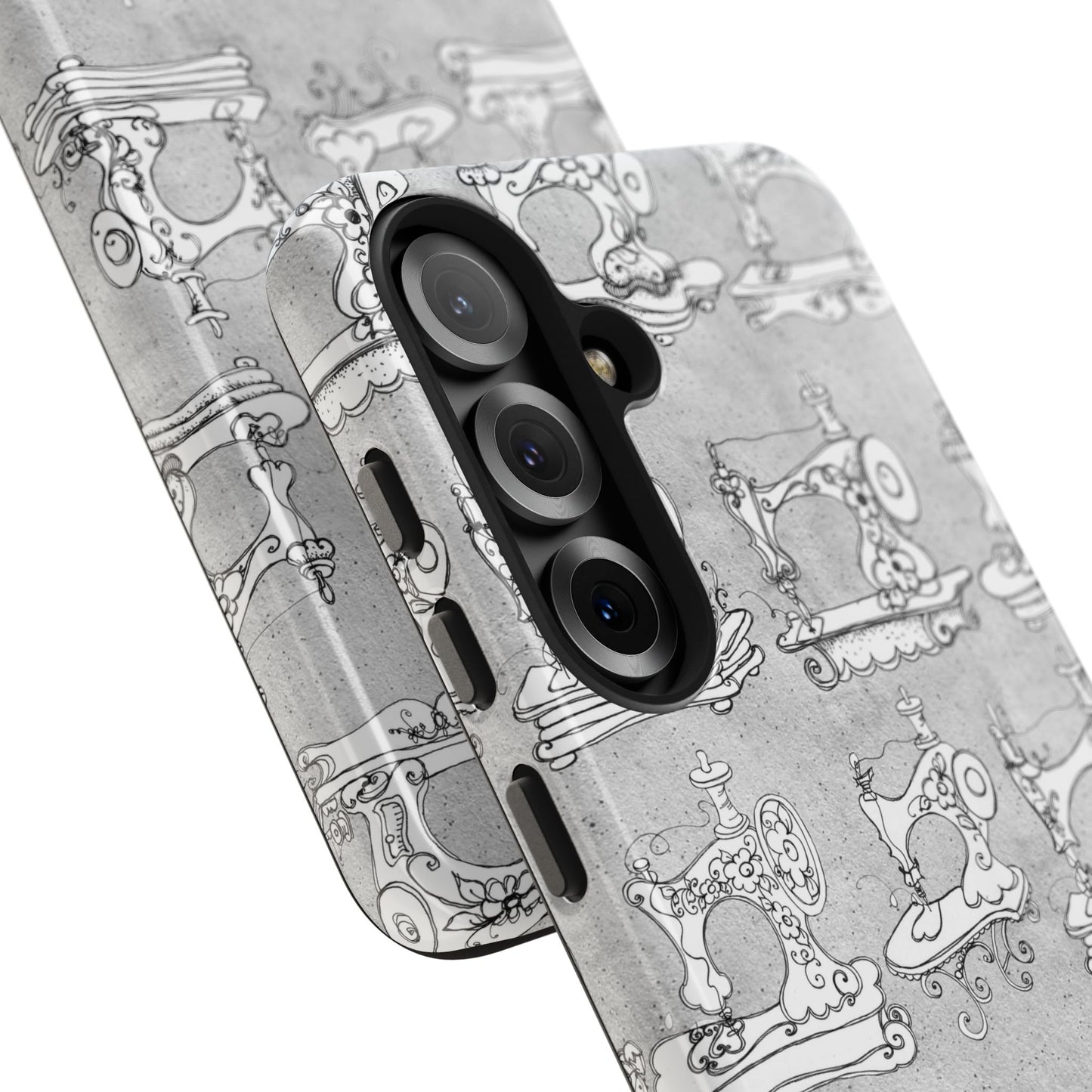 Machination Silver Phone Case