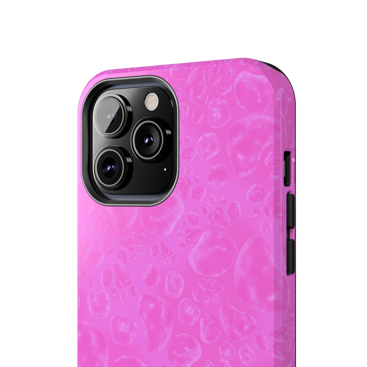 Paw Dots Cerise Phone Case