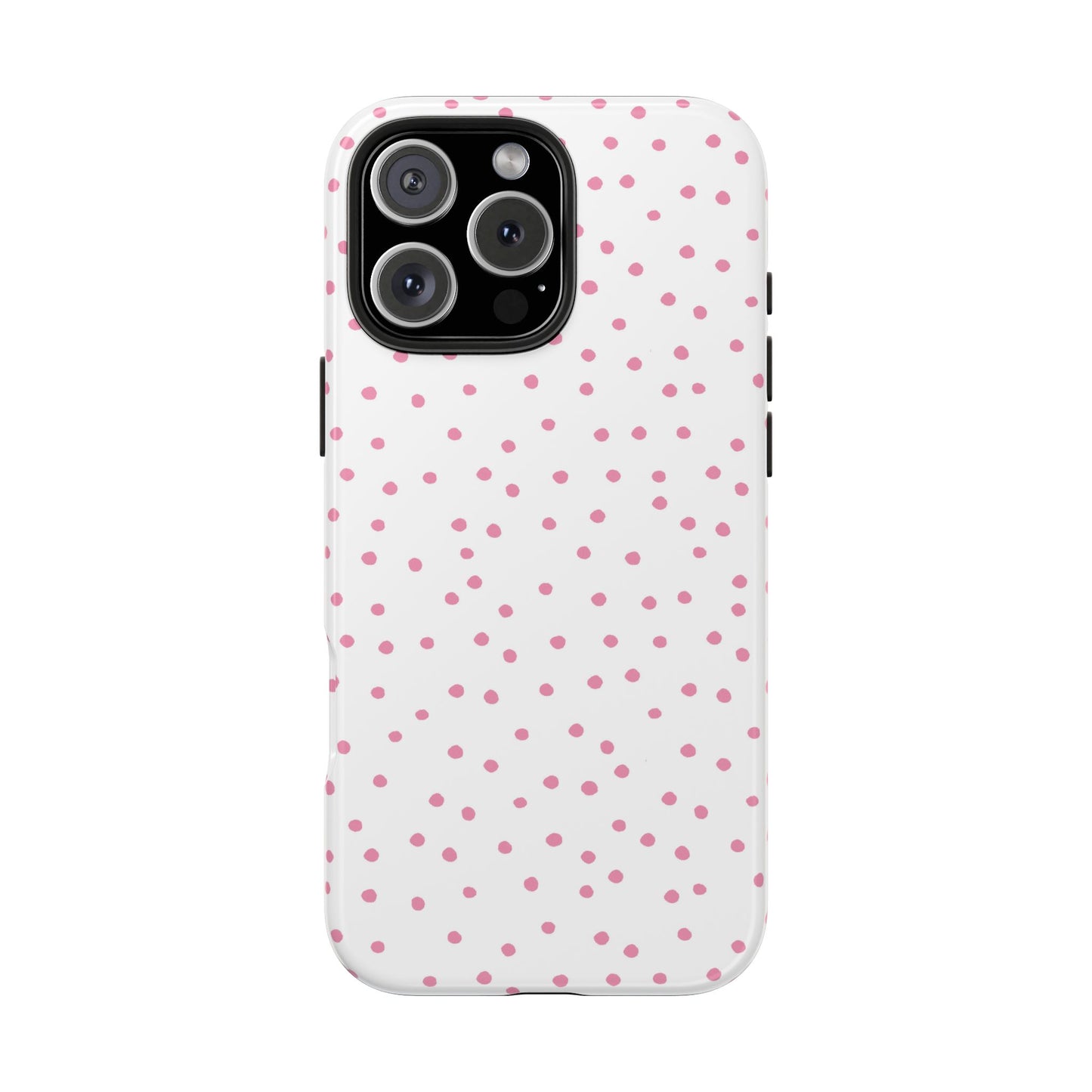 Dinky Dots White / Pink Phone Case