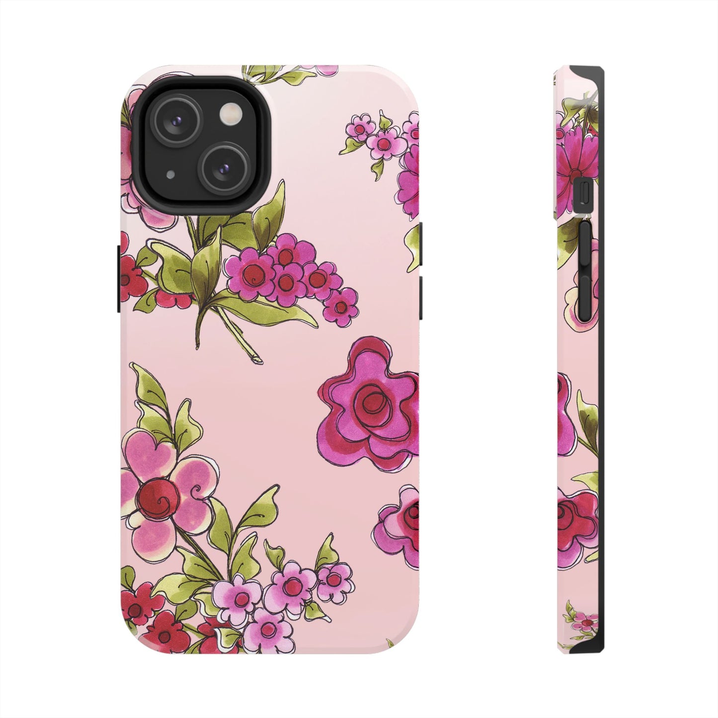 Jumbo Floral Pink Phone Case