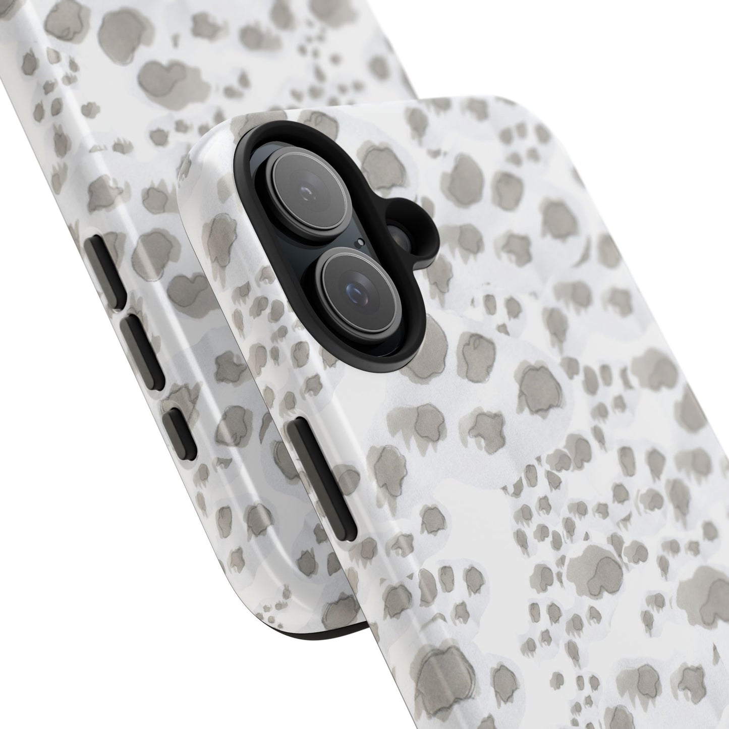 Kitty Dots White Phone Case