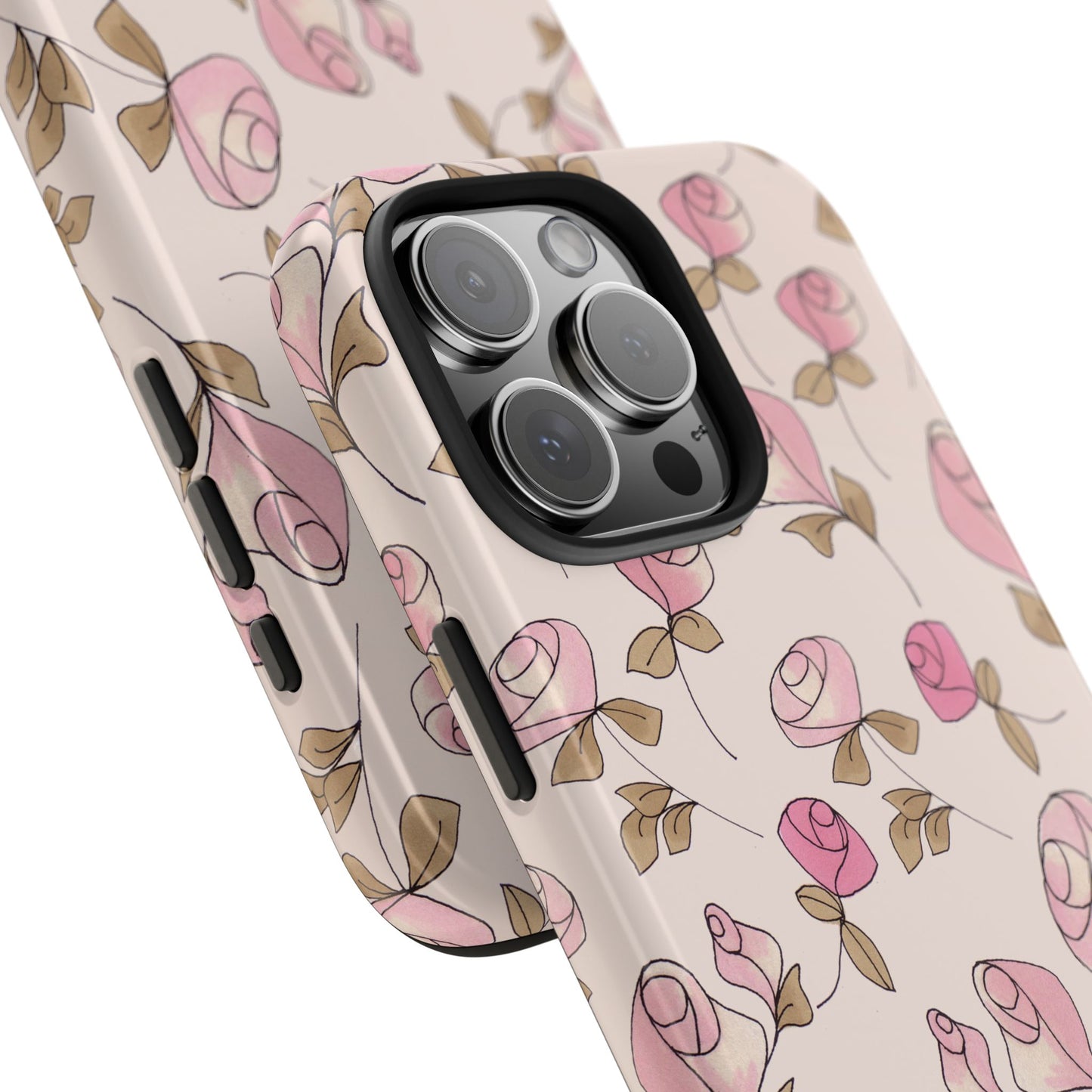 Simply Roses Pink Phone Case