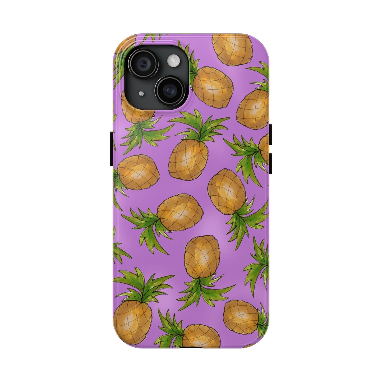 Pineapple Toss Lilac Phone Case