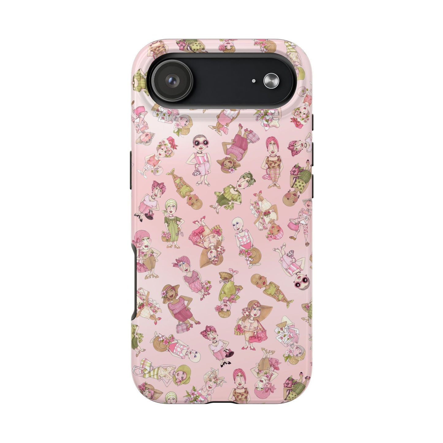 Tossed Ladies Pink Phone Case