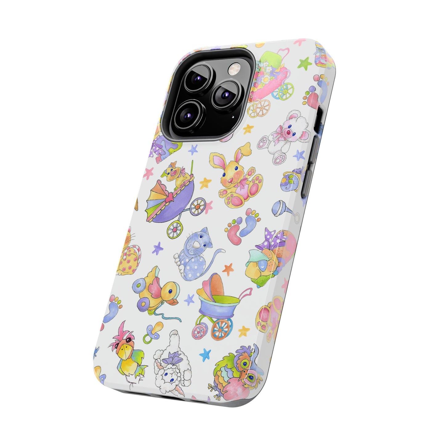 Busy Baby White Phone Case