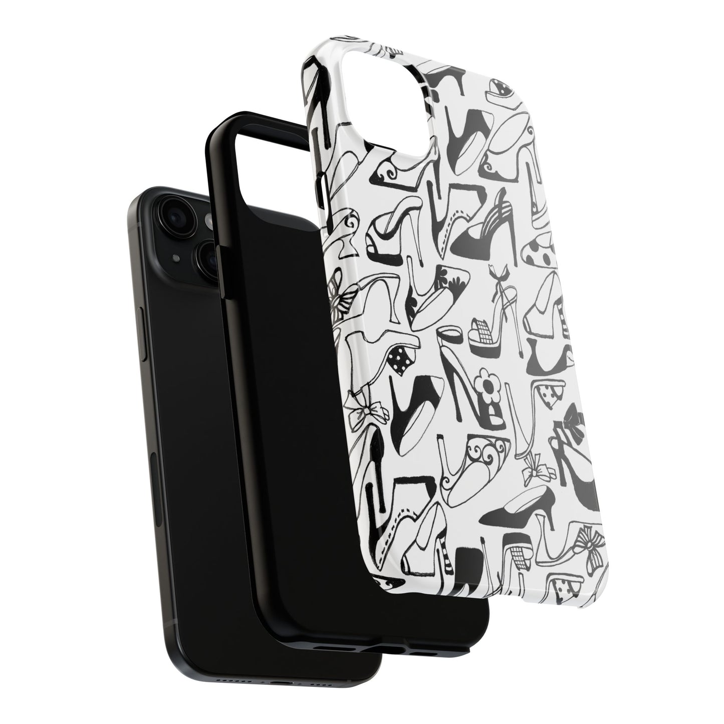 A Few Shoes White / Black Phone Case