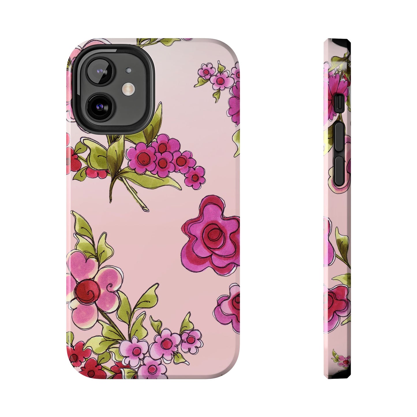 Jumbo Floral Pink Phone Case