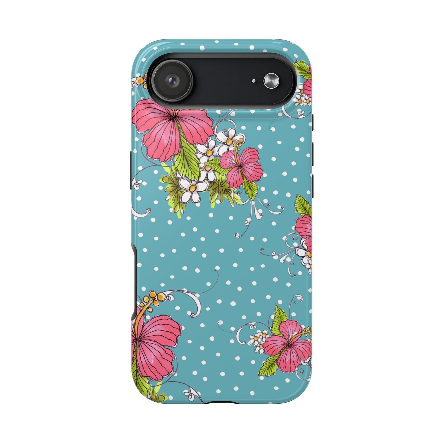 Lady Luau Turquoise Phone Case