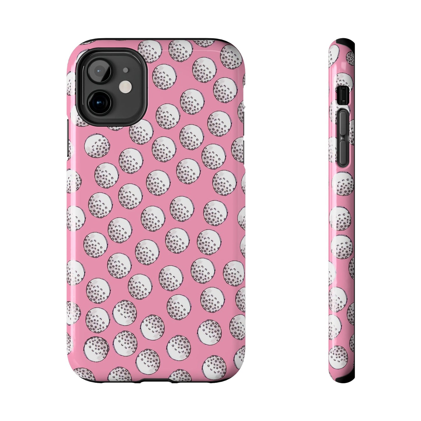 Ball Dots Pink Phone Case