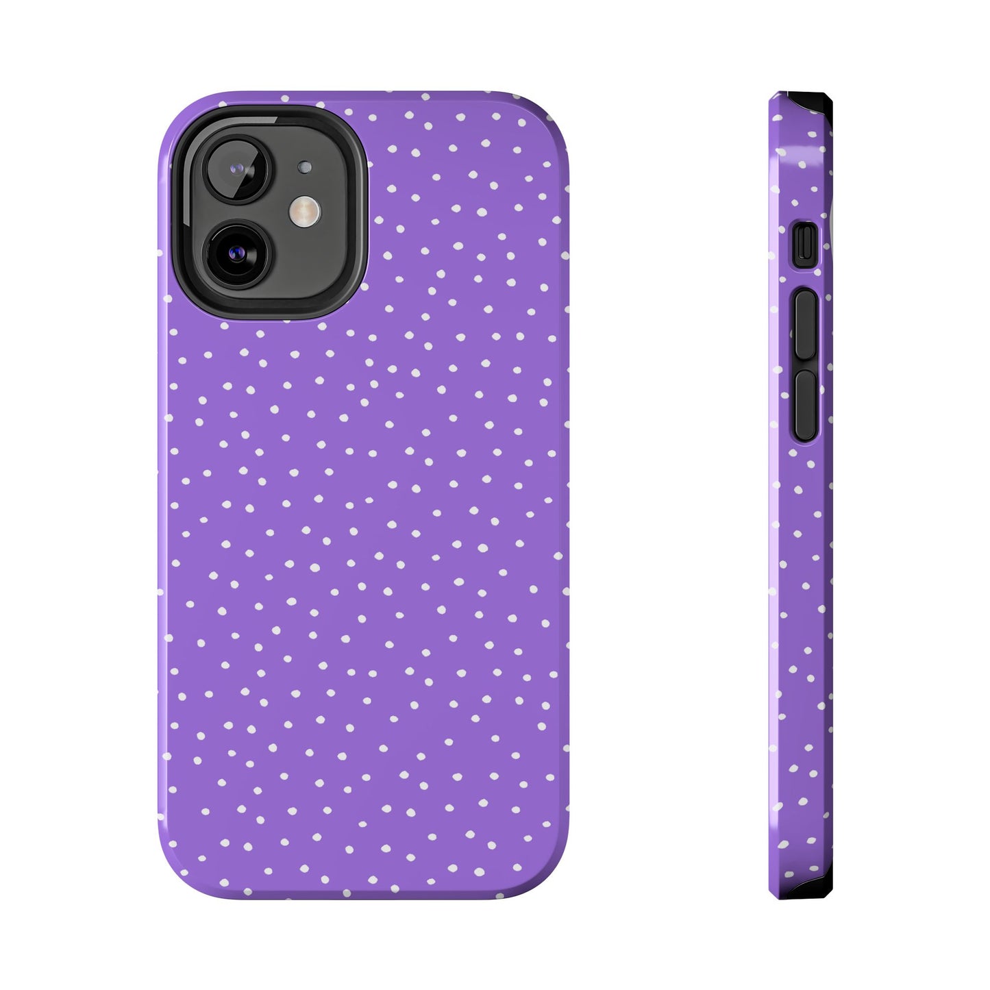 Dinky Dots Lilac / White Phone Case