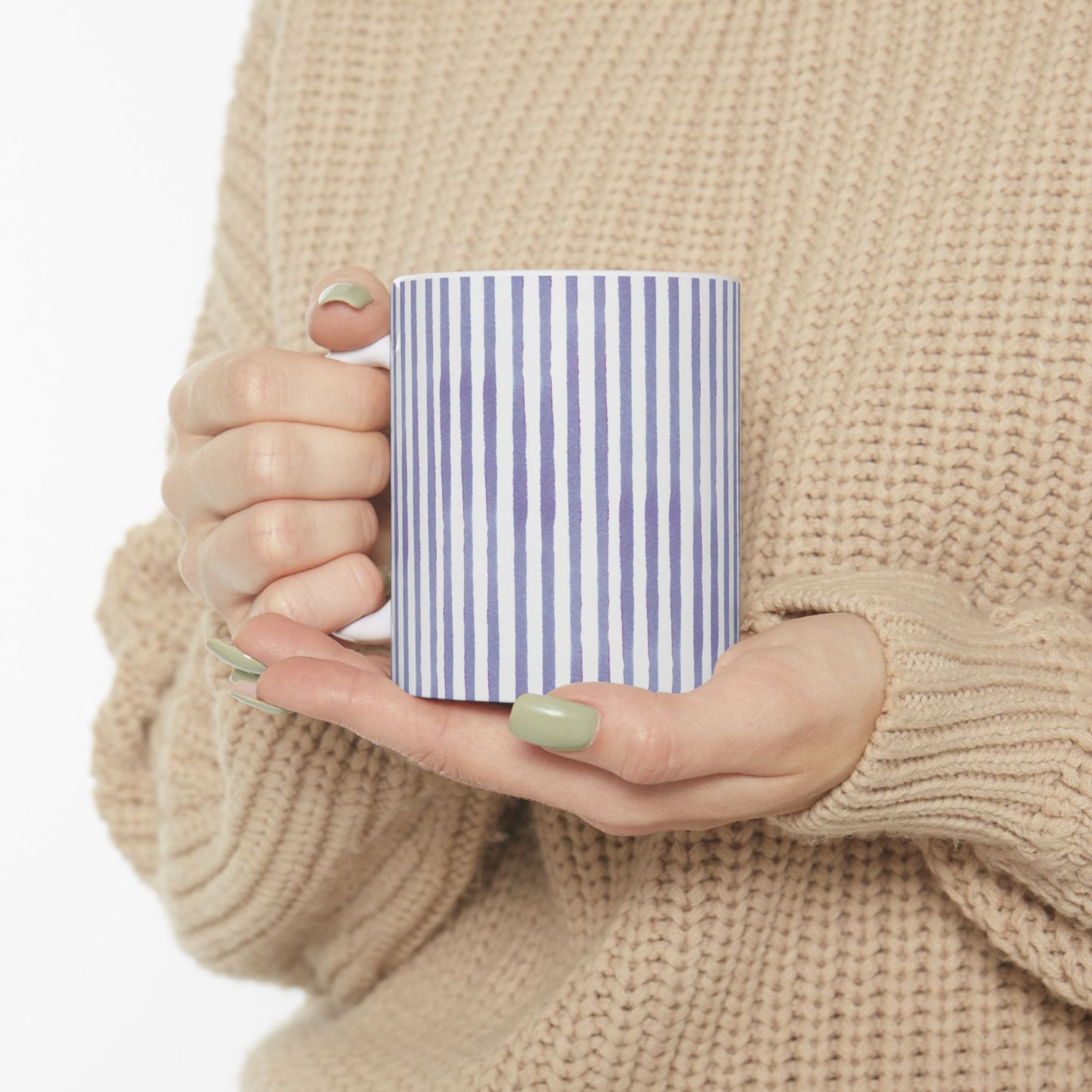 Lazy Stripe Sailor Blue Cup