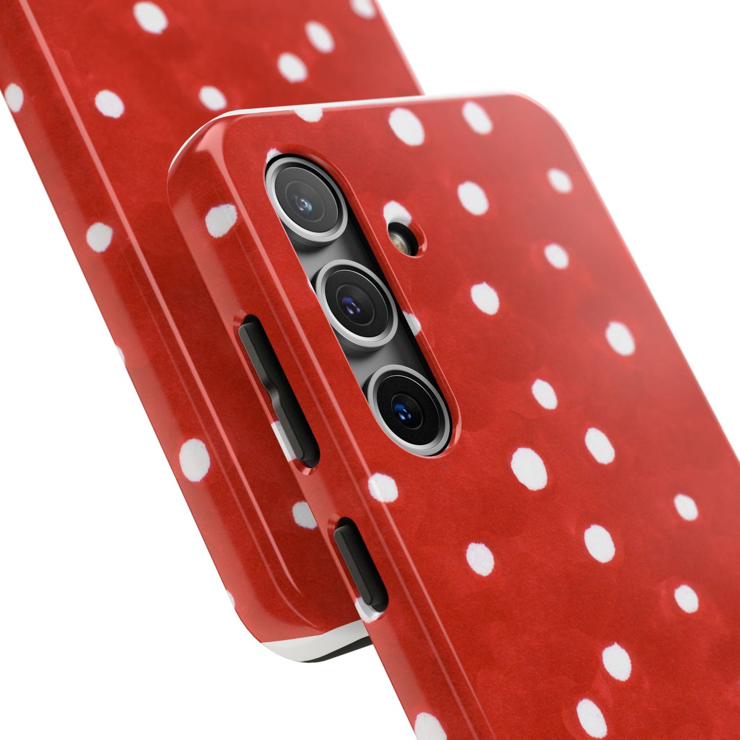 Dots Red Phone Case