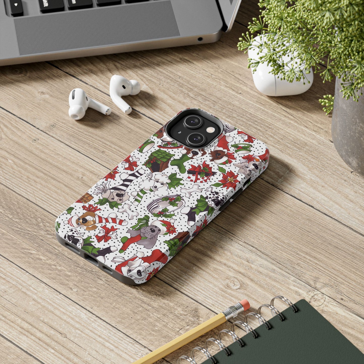 Holiday Fun Toss White Phone Case