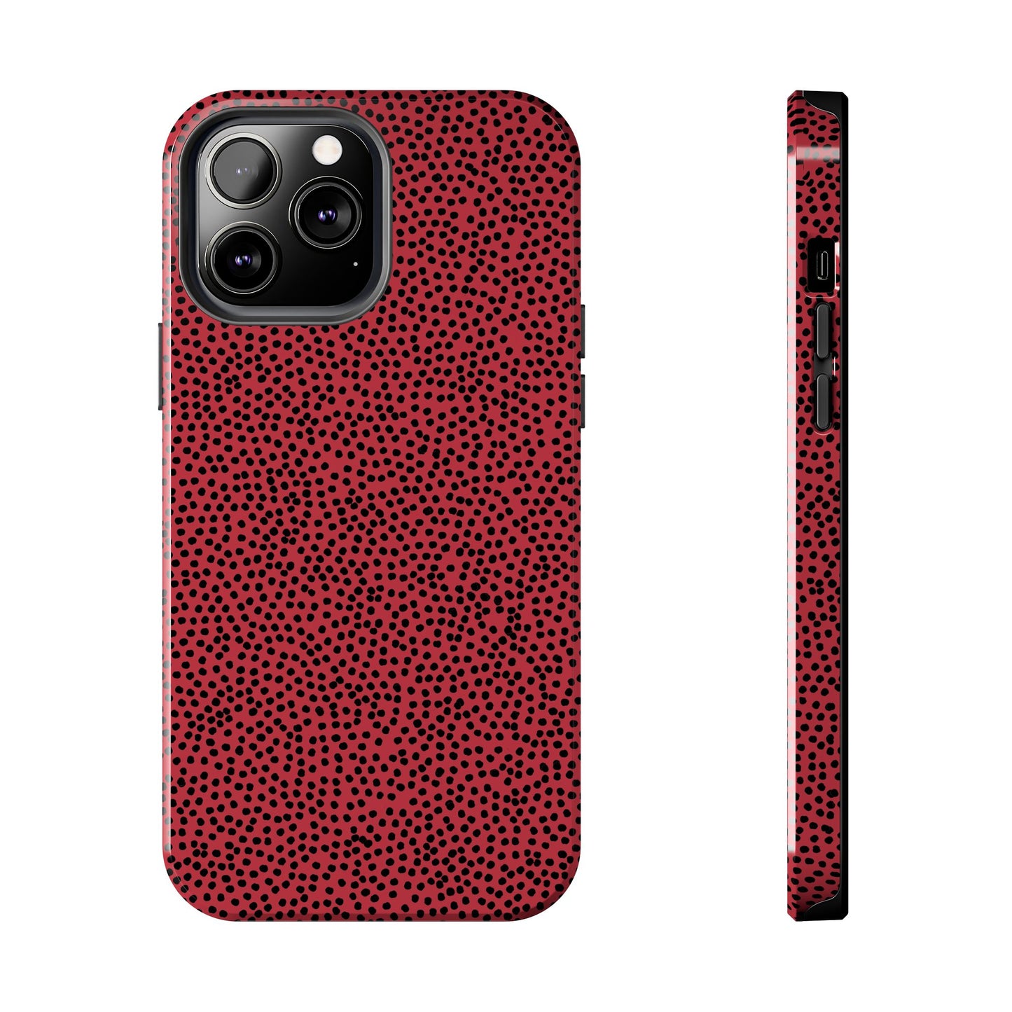 Gypsy Dots Red / Black Phone Case