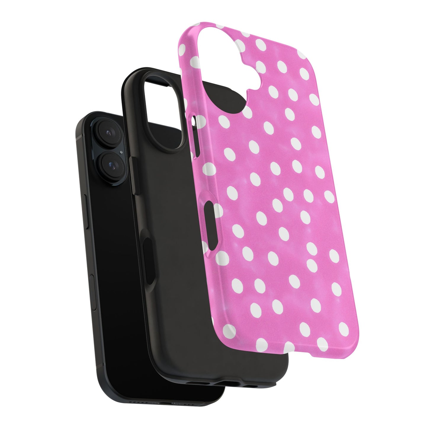 Plump Dots Pink Phone Case