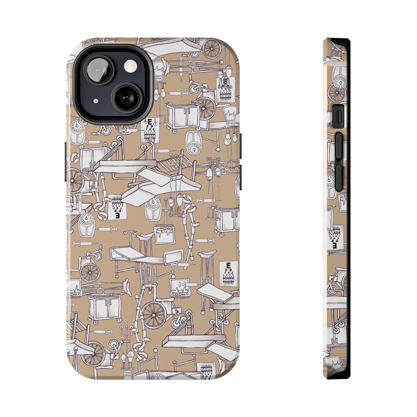 Essentials Khaki / White Phone Case