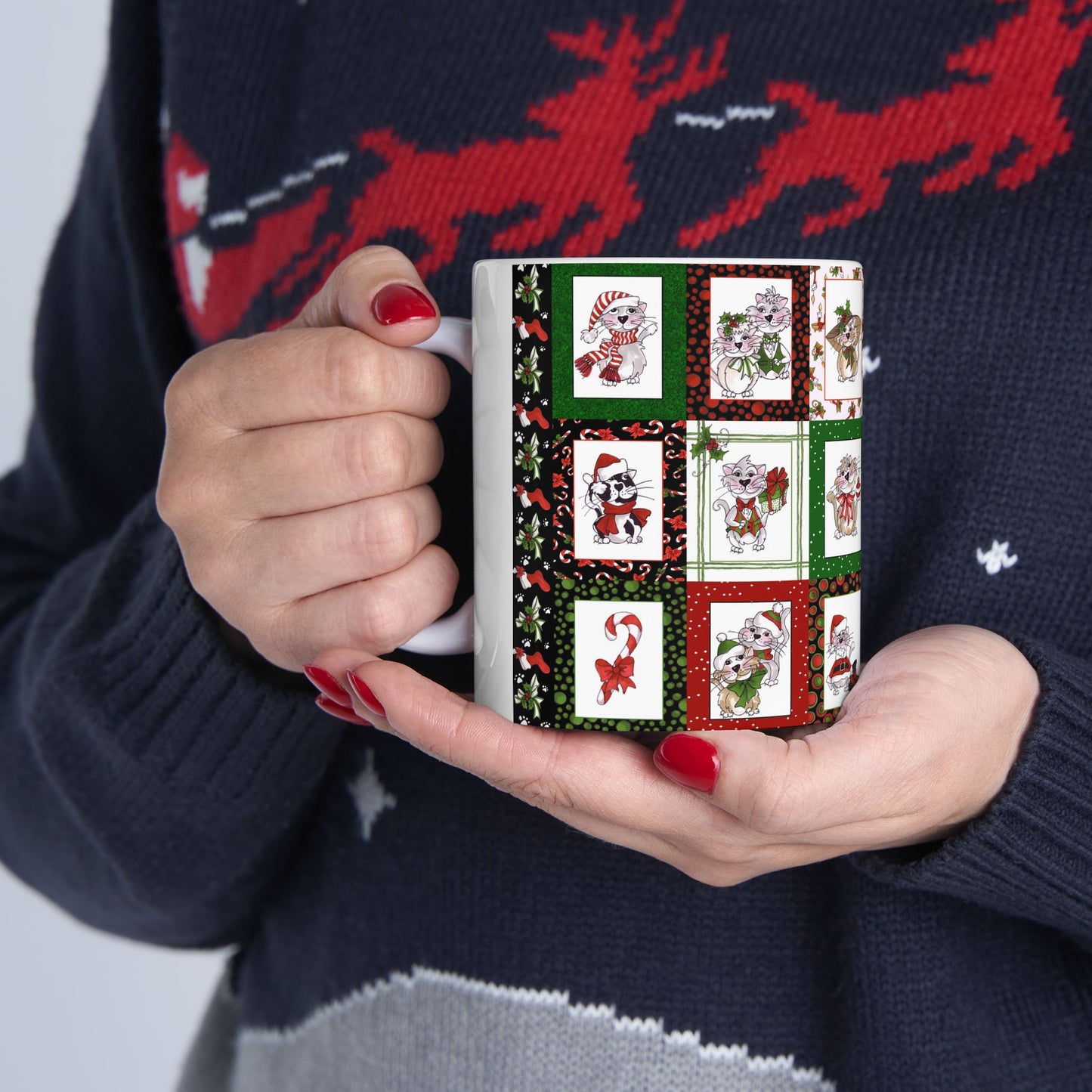 Kitty Kitty Christmas Cup