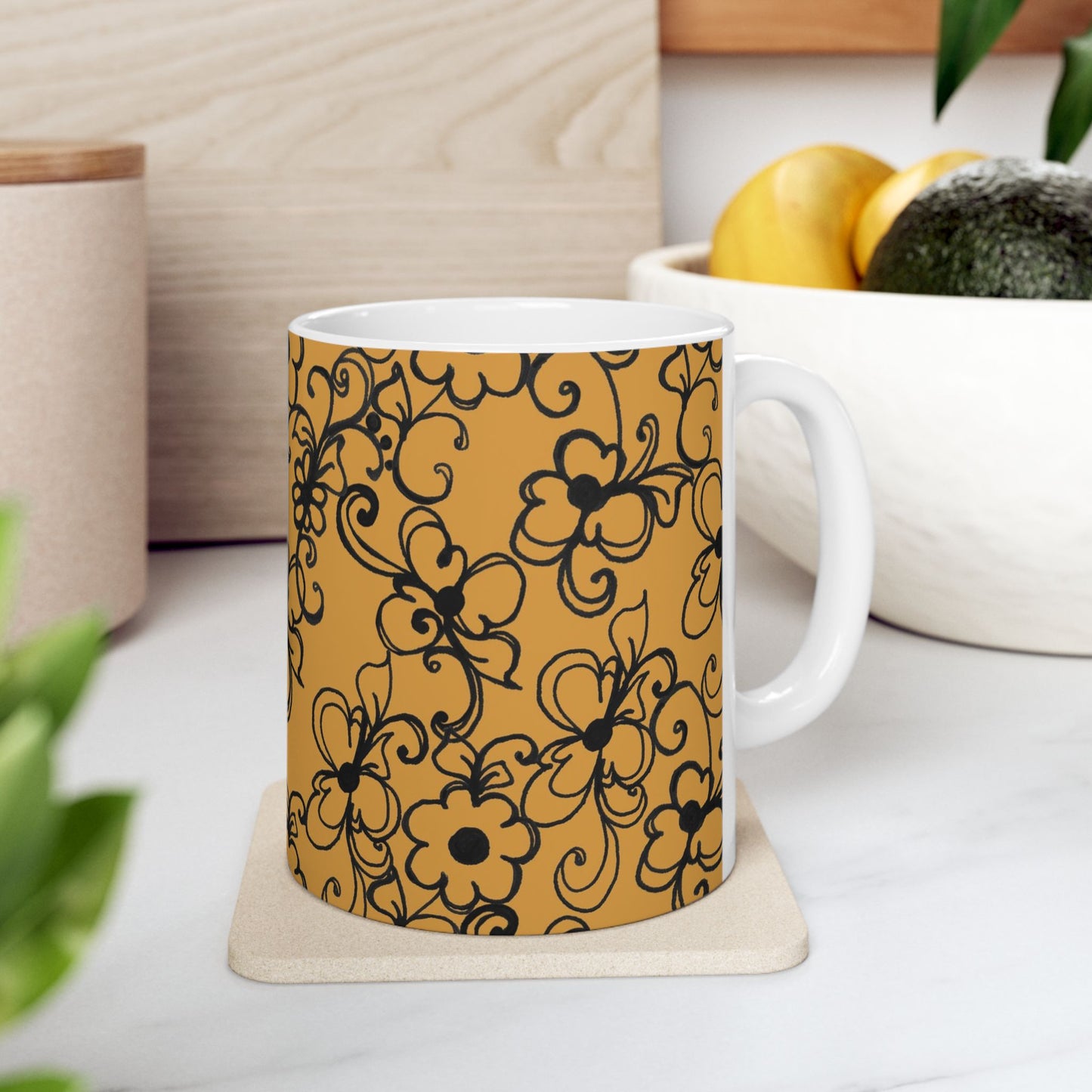 Daisy Jungle Yellow Cup