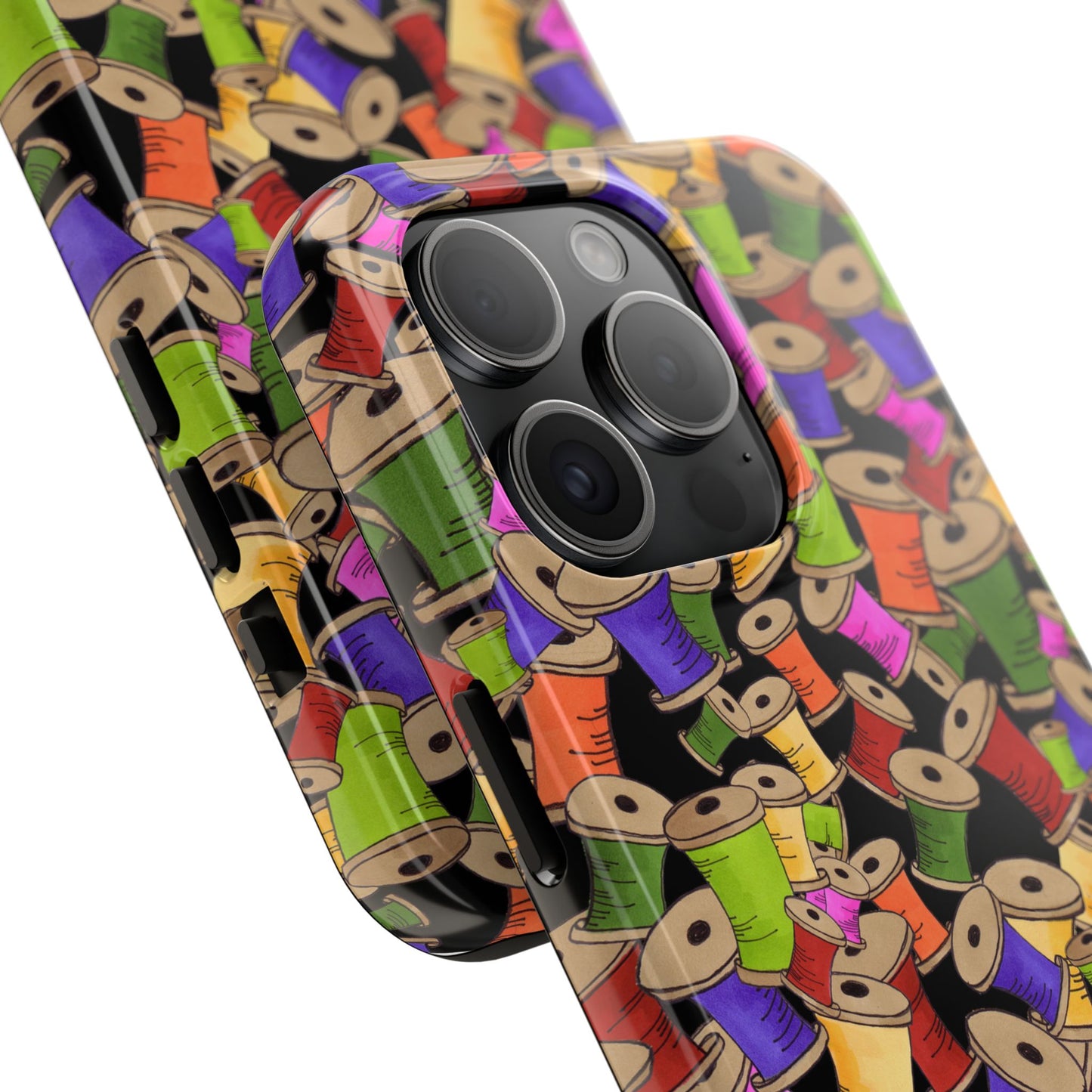 Spoolopoly Black Phone Case