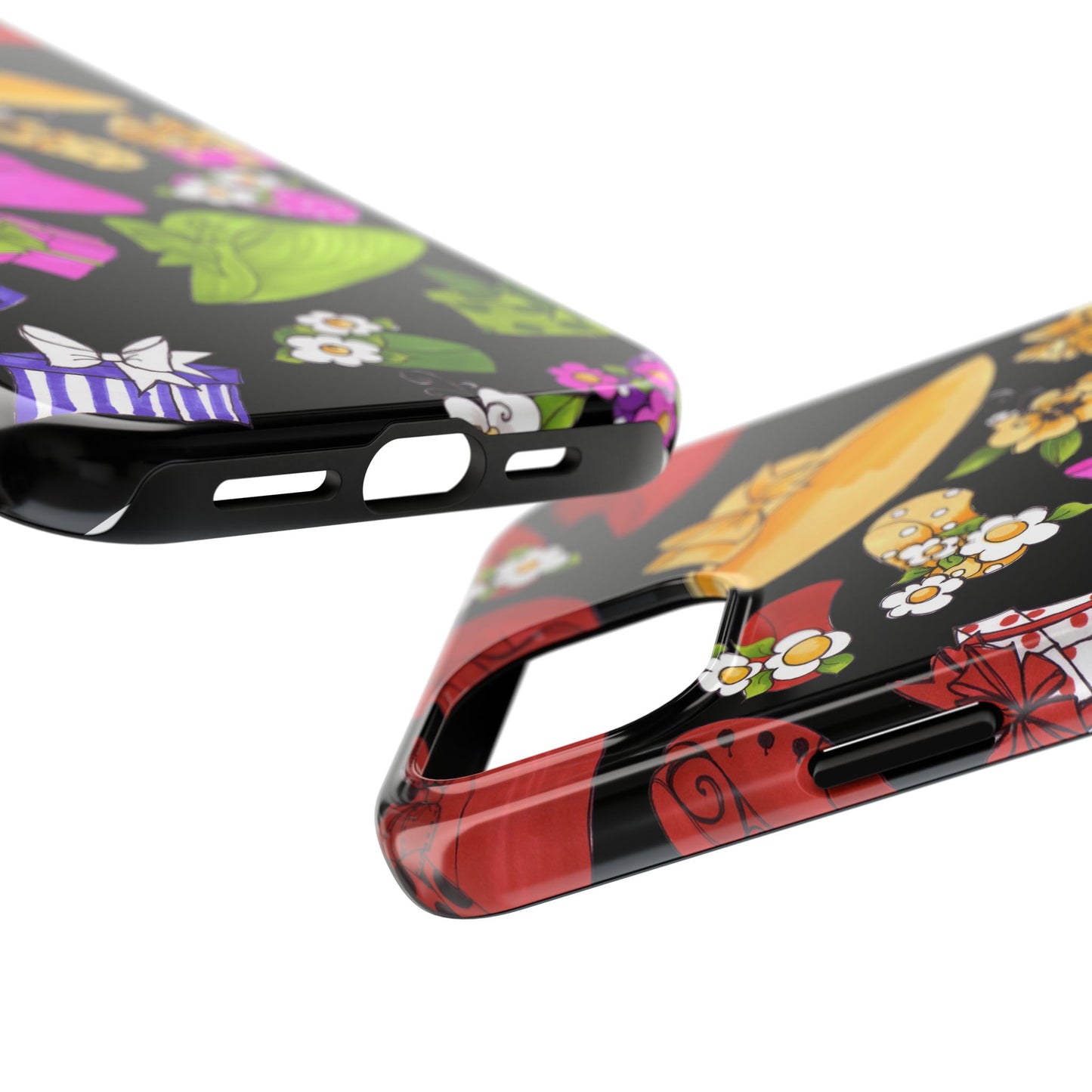 Accessories Tossed Black Phone Case